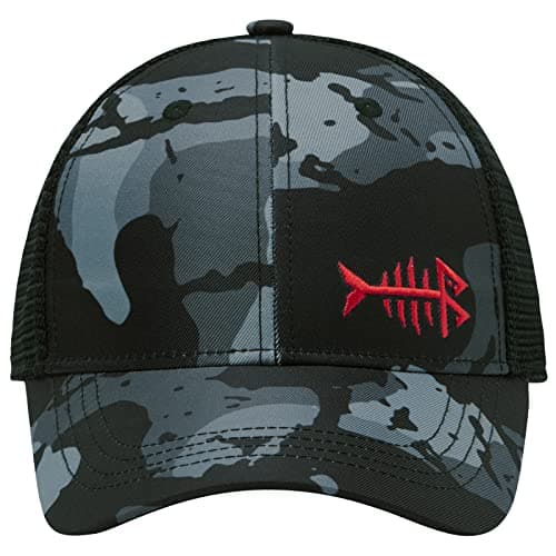 BASSDASH Altimate Fishing Hat Mesh Back Adjustable Baseball Trucker Cap for Men and Women Global Recycled StandardGlobal