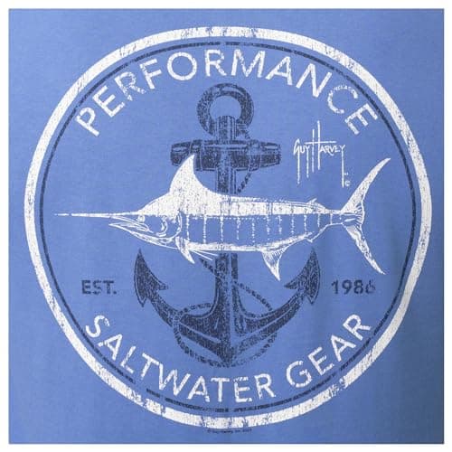 Guy Harvey Men’s Threadcycled Short Sleeve T-Shirt for Outdoor Adventures Comfort and Style