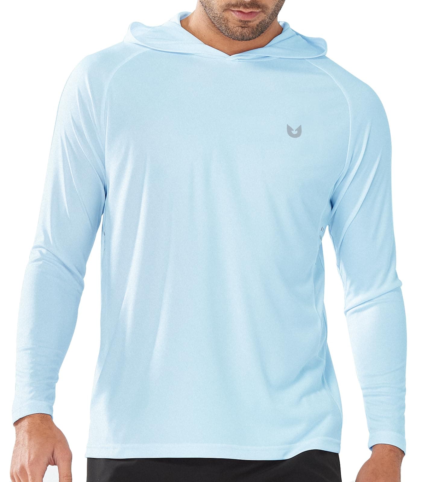 NORTHYARD Men's UPF 50+ Sun Protection Hoodie Shirts for Fishing and Running Quick Dry UV SPF