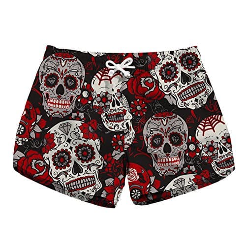 Honeystore Women's Casual Quick Dry Swim Trunks for Beach Goers
| Honeystore Women's Casual Print Boardshorts for Beach — Black 6021