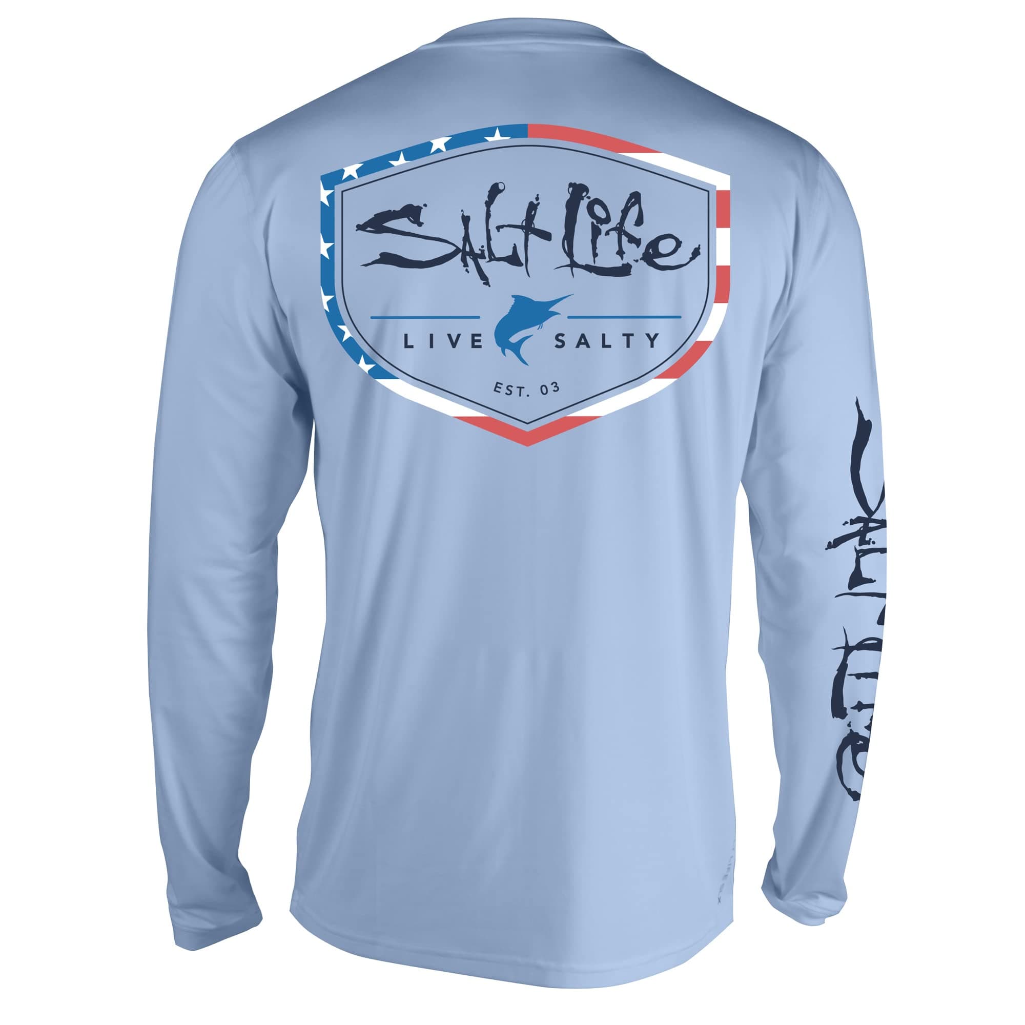 Salt Life Men's Lightweight Nanotex Performance Long Sleeve Shirt for Outdoor Summer Activity
| Salt Life Men's Stand U
