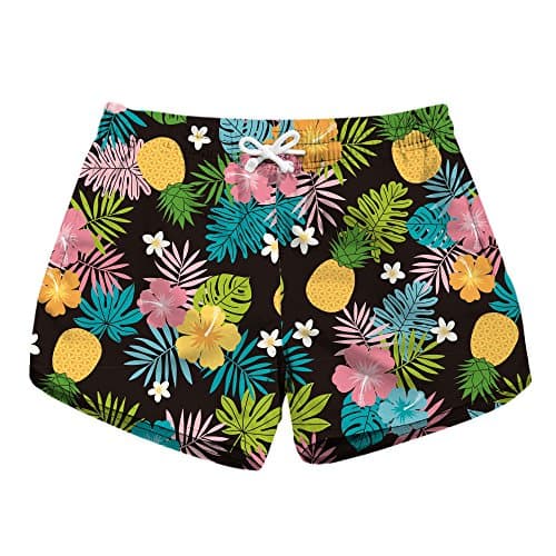 Honeystore Women's Casual Quick Dry Swim Trunks for Beach Goers
| Honeystore Women's Casual Print Boardshorts for Beach — Black 6007