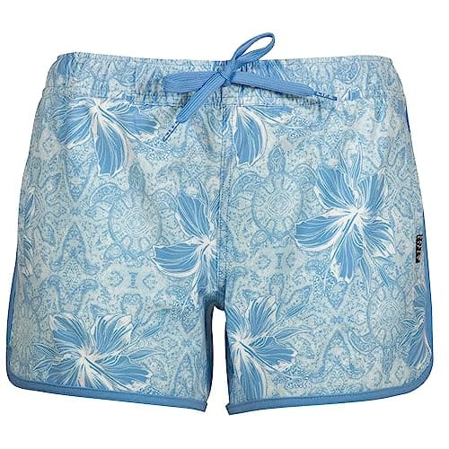 Salt Life Men's Turtle Pattern Shorts for Beach Summer الماضي — Azure