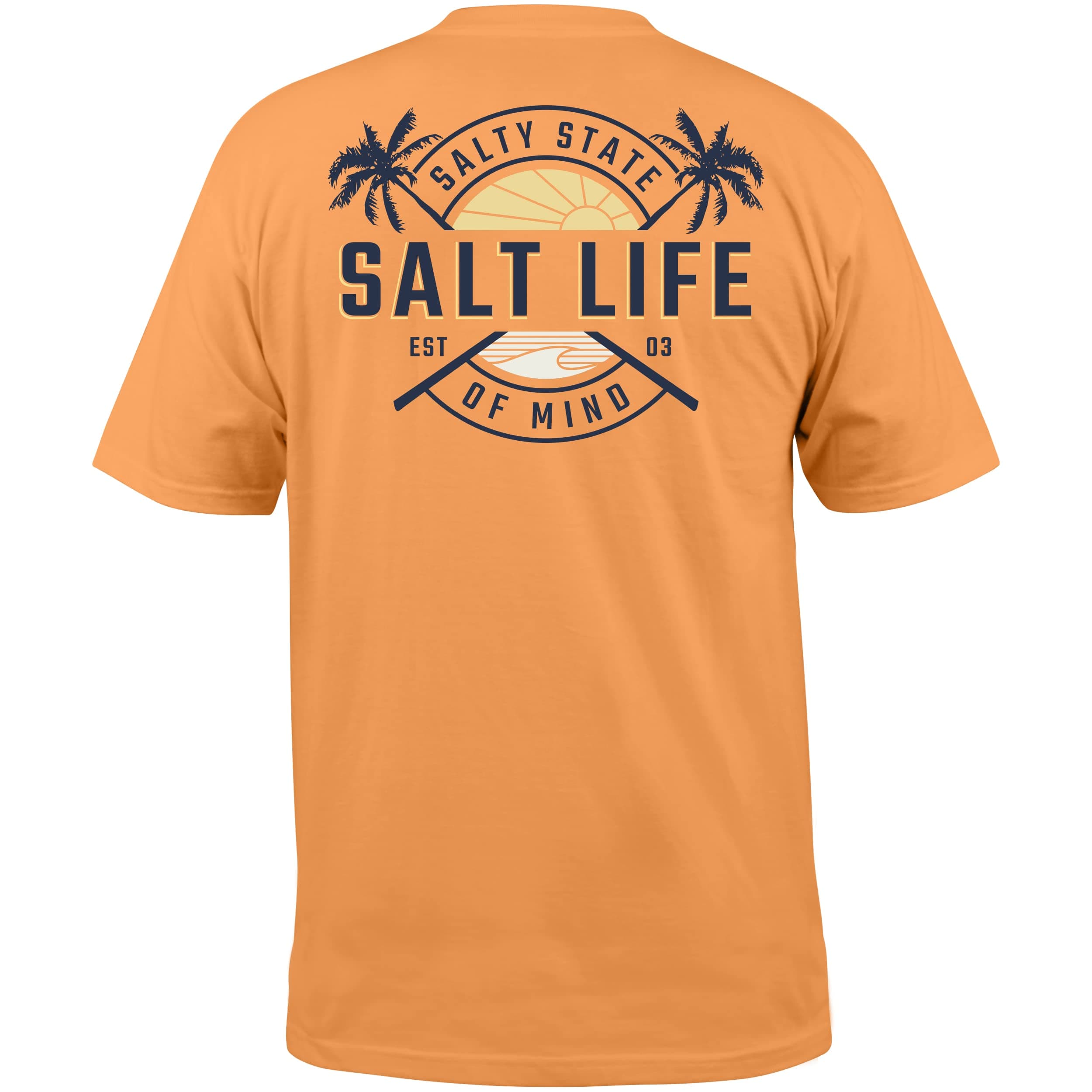 Salt Life Men's First Light Short Sleeve Classic Fit Shirt for Outdoor Adventures with Breathable Fabric and Adjustable