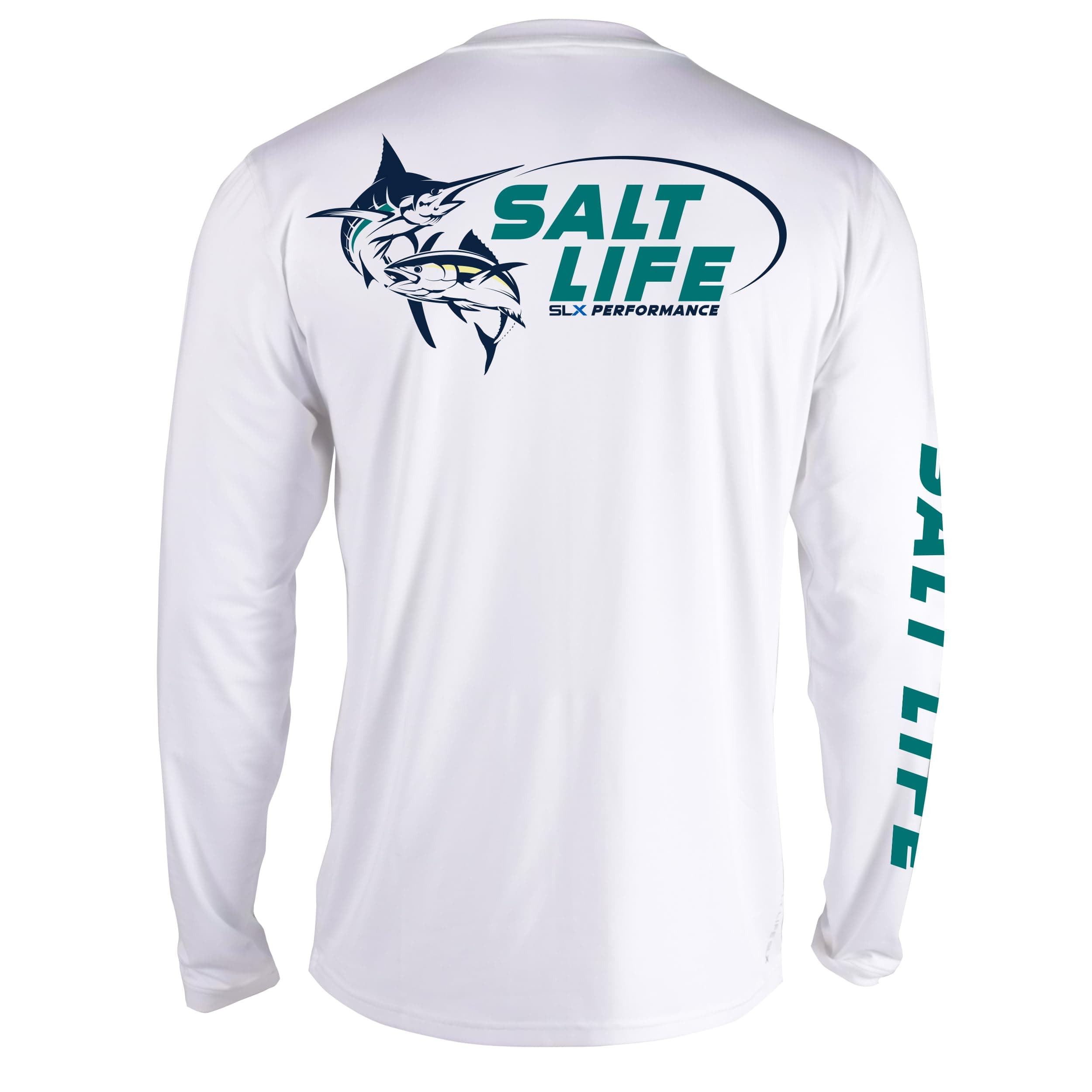 Salt Life Men's Big Win Long Sleeve Performance Tee + Core Performance + Active Men + Outdoor Activities + Quick Dry + P