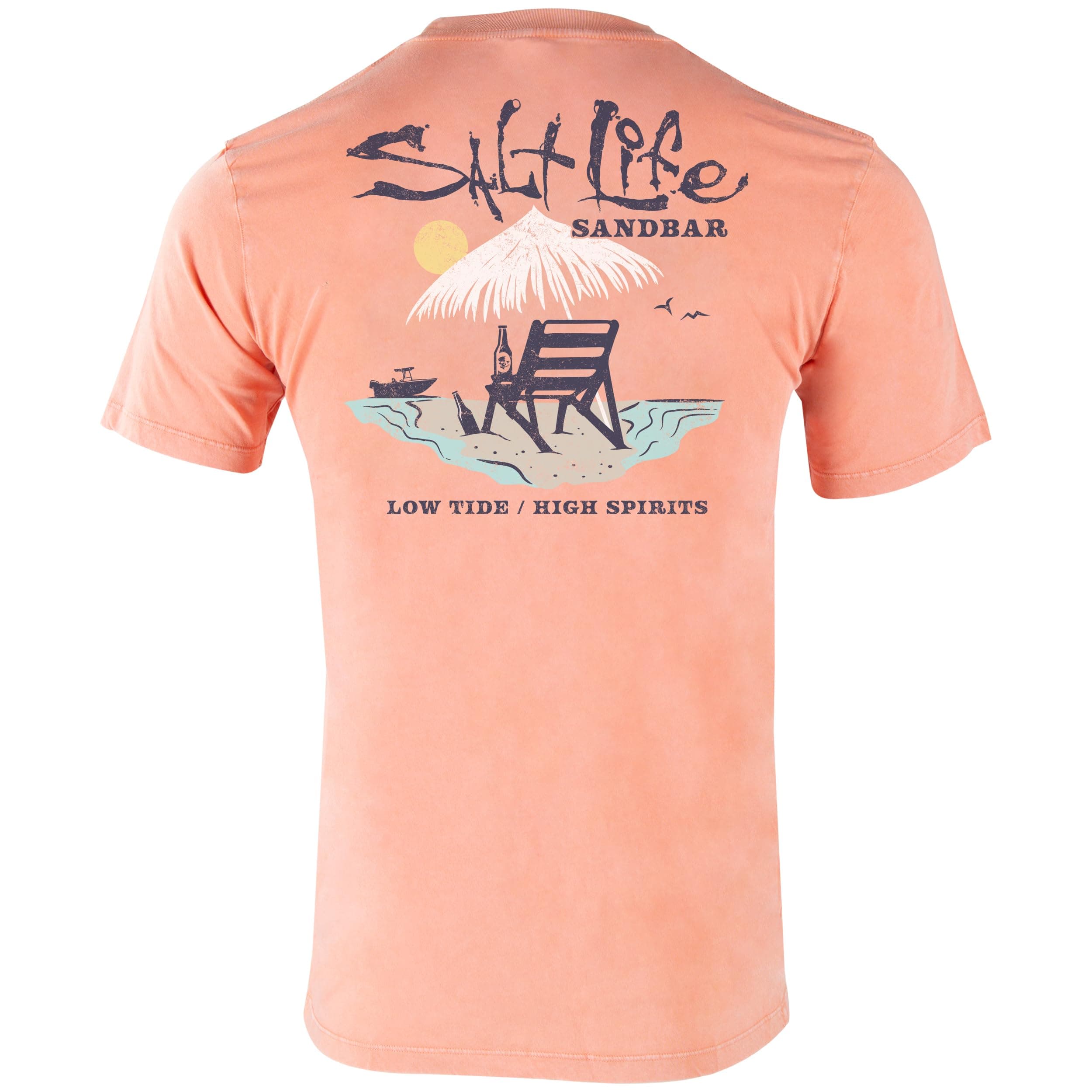 Salt Life Men's Comfortable Sandbar Short Sleeve Tee for Summer Beach Wear
Salt Life Men's Stylish Sandbar Short Sleev