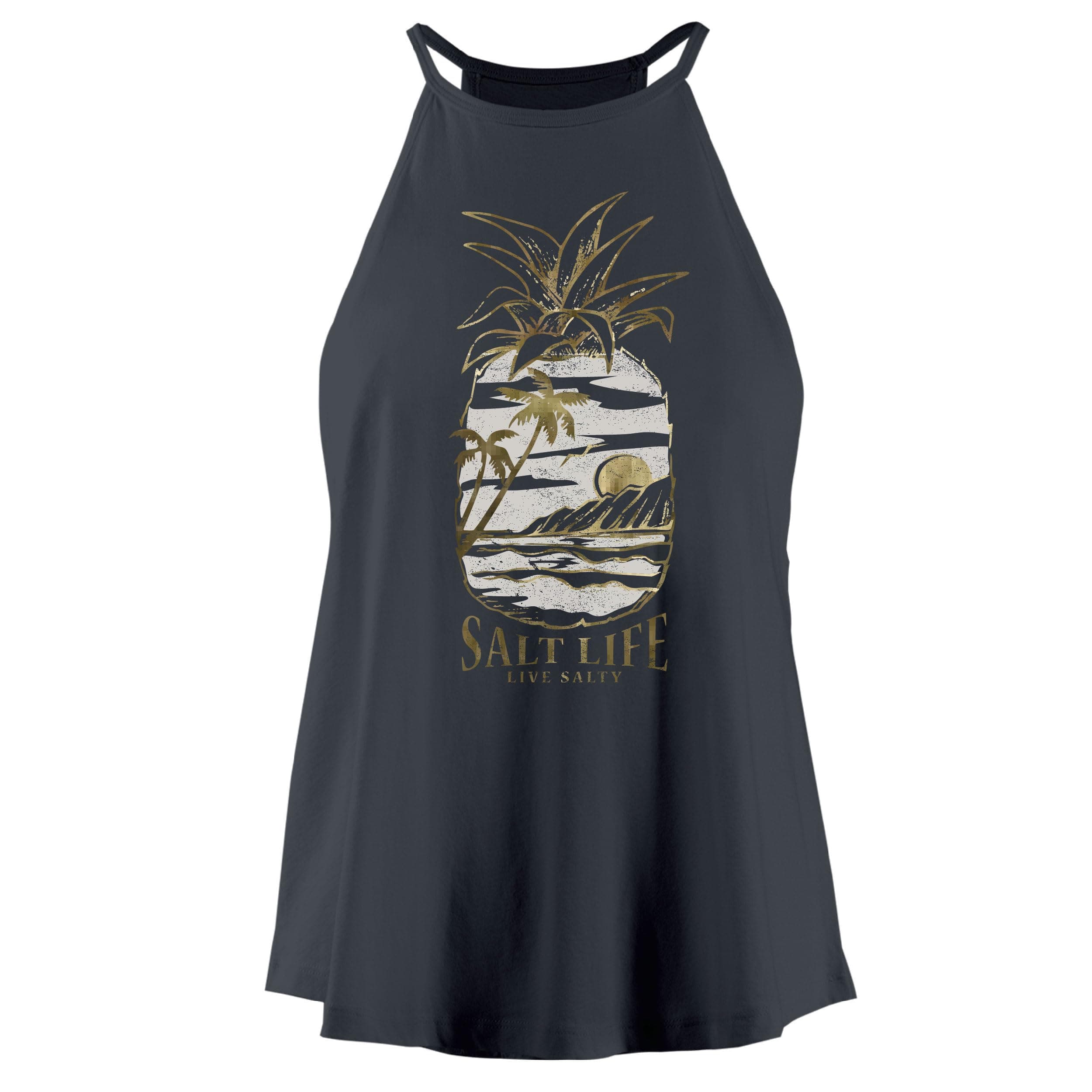 Salt Life Women's Summer Comfortable Tank Top for Outdoor Adventures with Adjustable Straps and Sleeveless Design, Perfe
