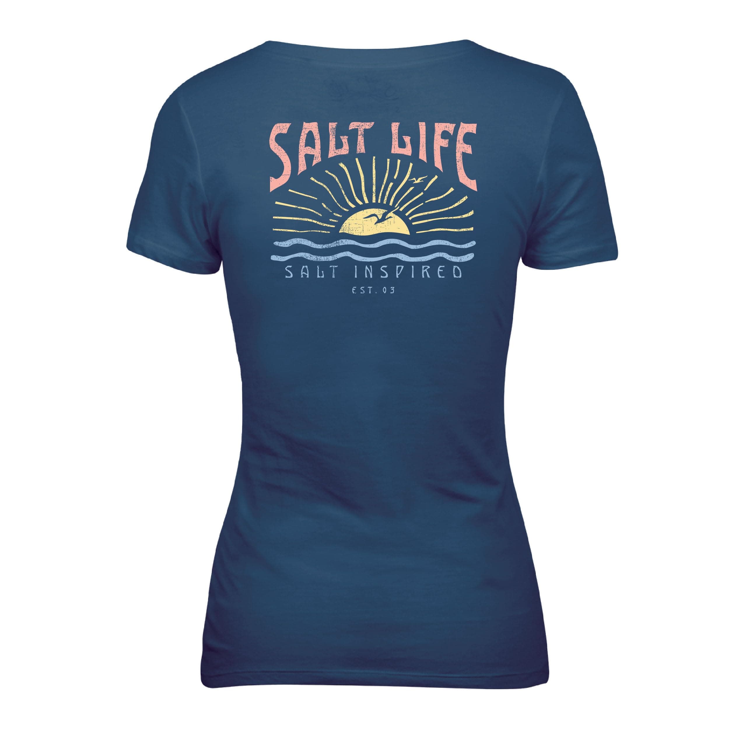Salt Life Women's Good Morning Sunshine Short Sleeve V-Neck Tee for Summer Fun
| Salt Life Women's Good Morning Sunshin