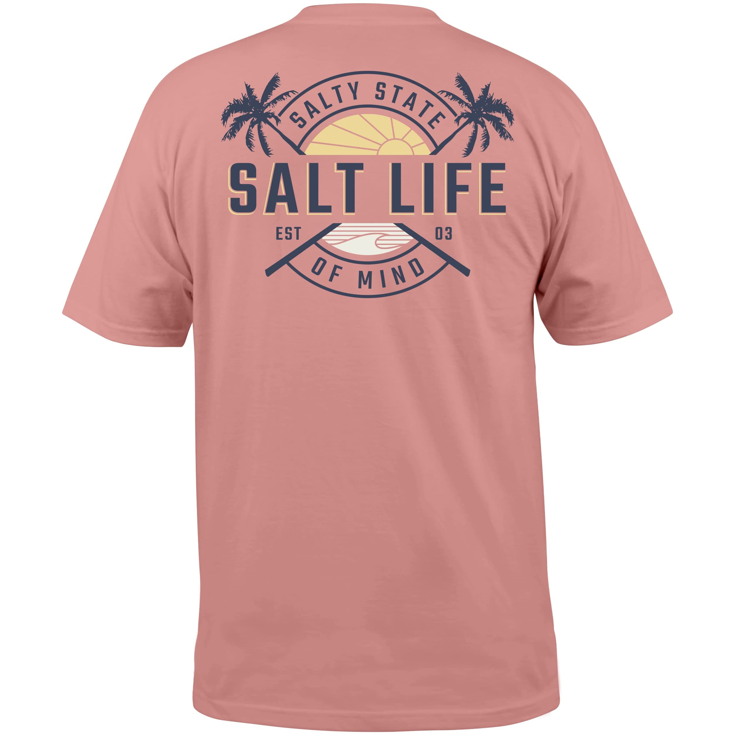 Salt Life Men's First Light Short Sleeve Classic Fit Shirt for Outdoor Adventures Comfort and Style