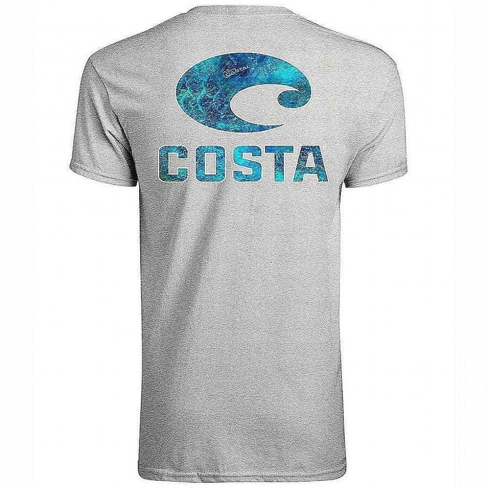 Costa Del Mar Men's Mossy Oak Short Sleeve Crewneck T-Shirt for Outdoor Adventures Comfort and Style