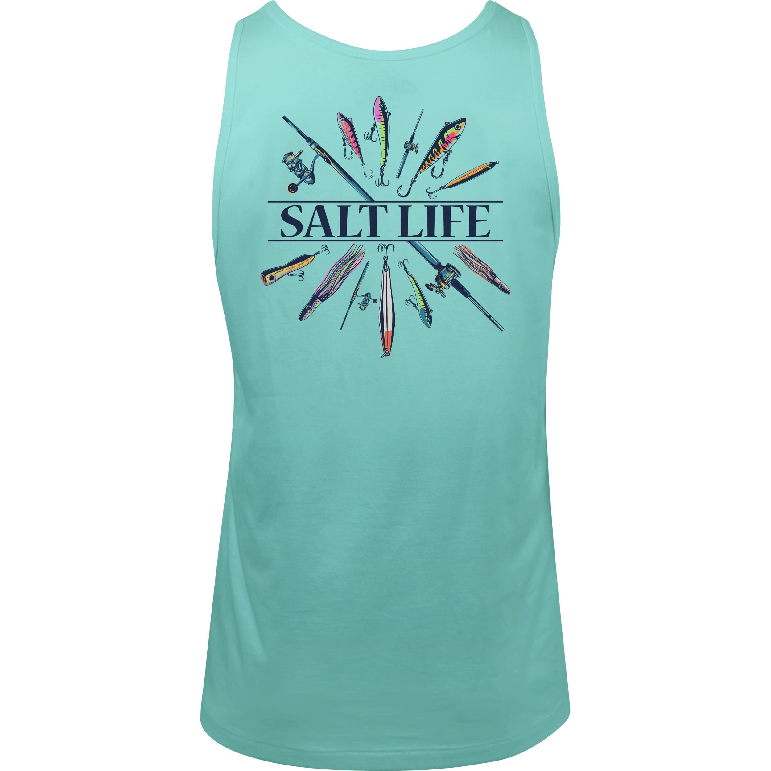 Salt Life Women's Lure Me in Tank Top for Summer Beach Vacations Lightweight Breathable Swimwear