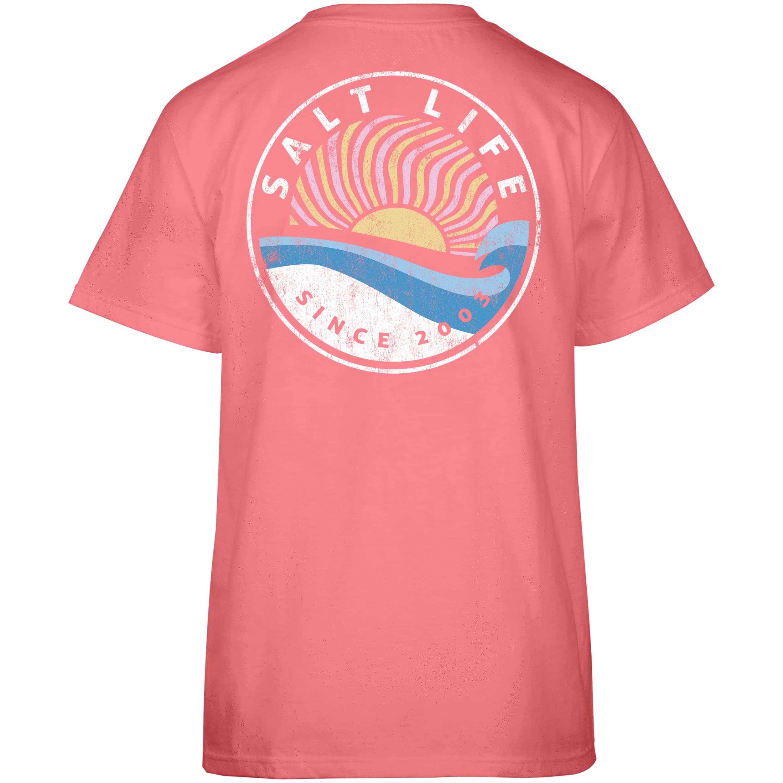 Salt Life Women's A Perfect Day Short Sleeve Tee + Stylish + Comfortable + Versatile + Soft + Moisture Wicking + Sizes: