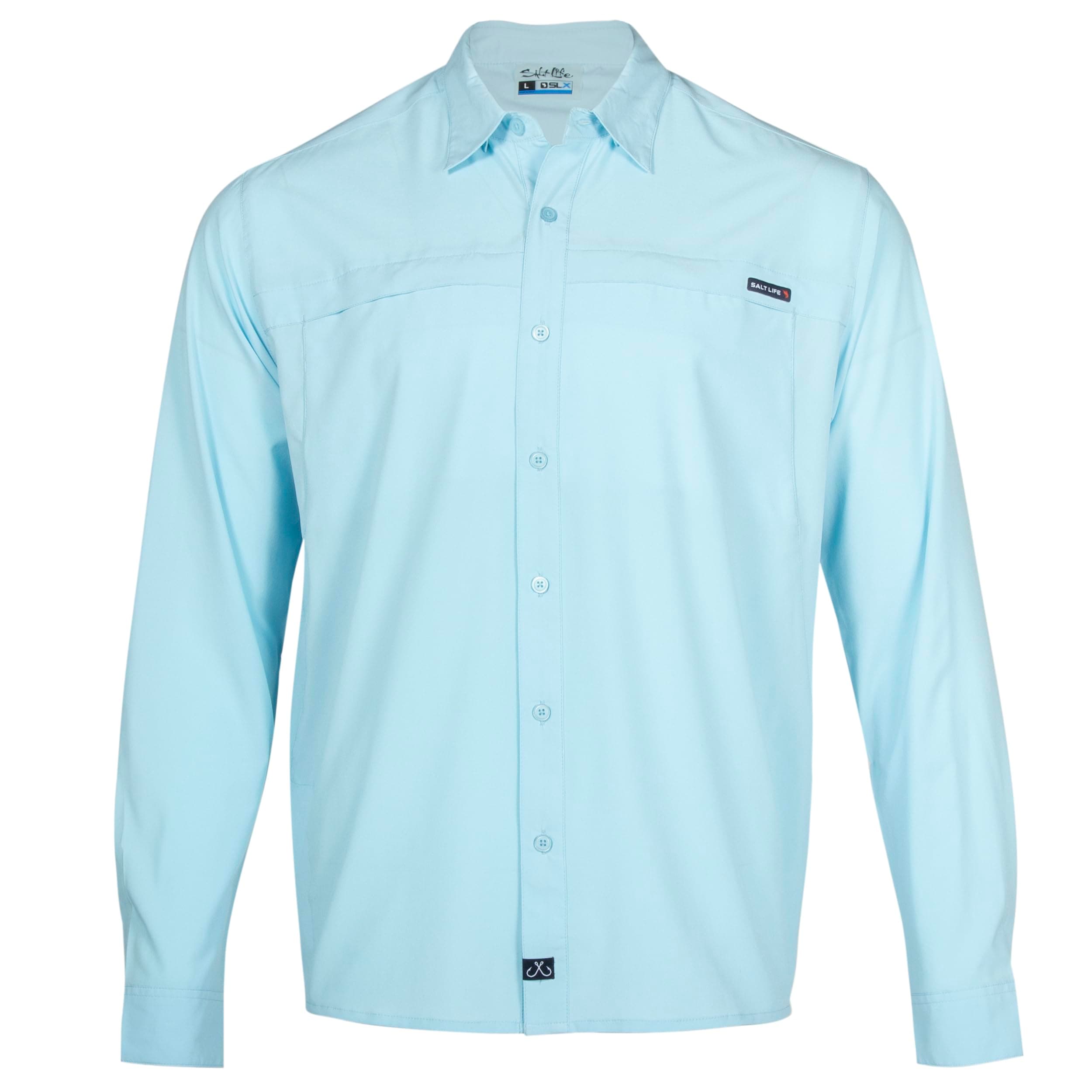 Salt Life Men's Performance Long Sleeve Tee for Active Summer Days
| Salt Life Men's Comfortable Woven Long Sleeve Tee