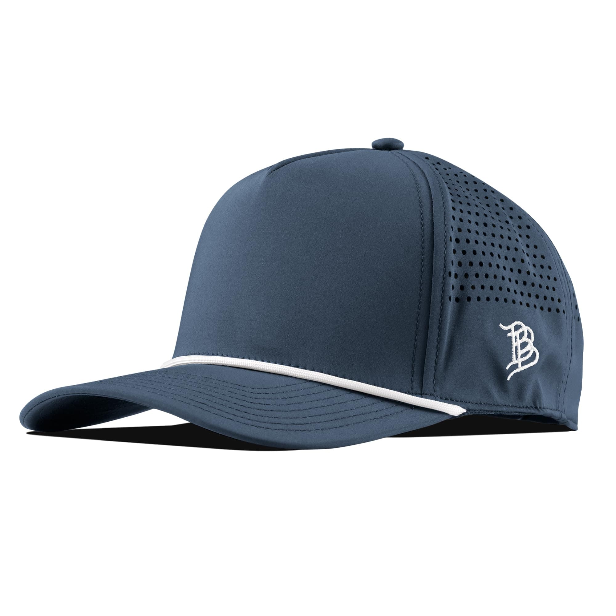 Branded Bare Curved 5 Panel Rope Hat Adjustable Snapaback Fitted Lightweight Comfort Stretch Quick Dry Hat
| Branded Ba