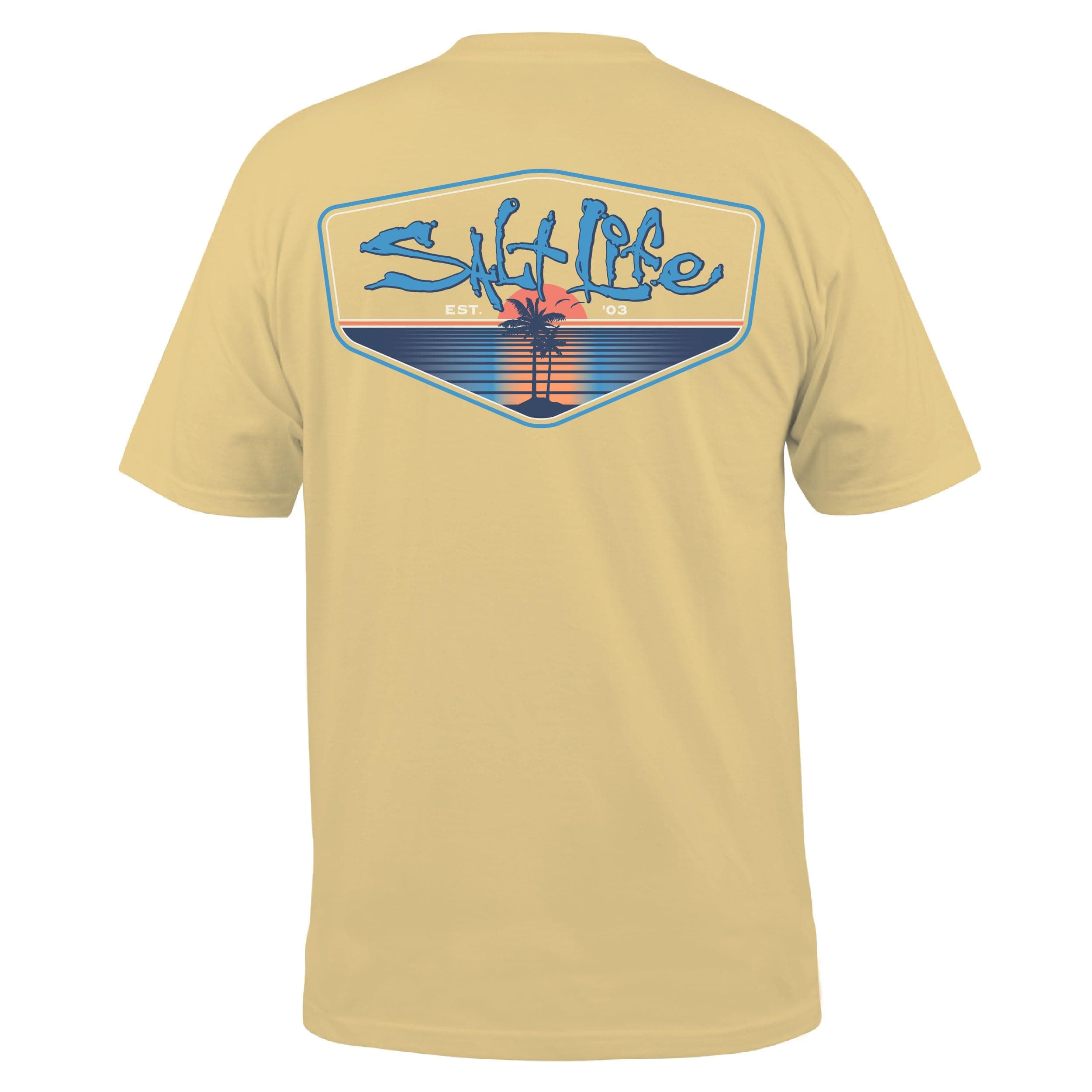 Salt Life Men's Summer Comfortable Casual Tee for BeachVacation Relaxing and Stylish Short Sleeve Shirt Salt Life Men's