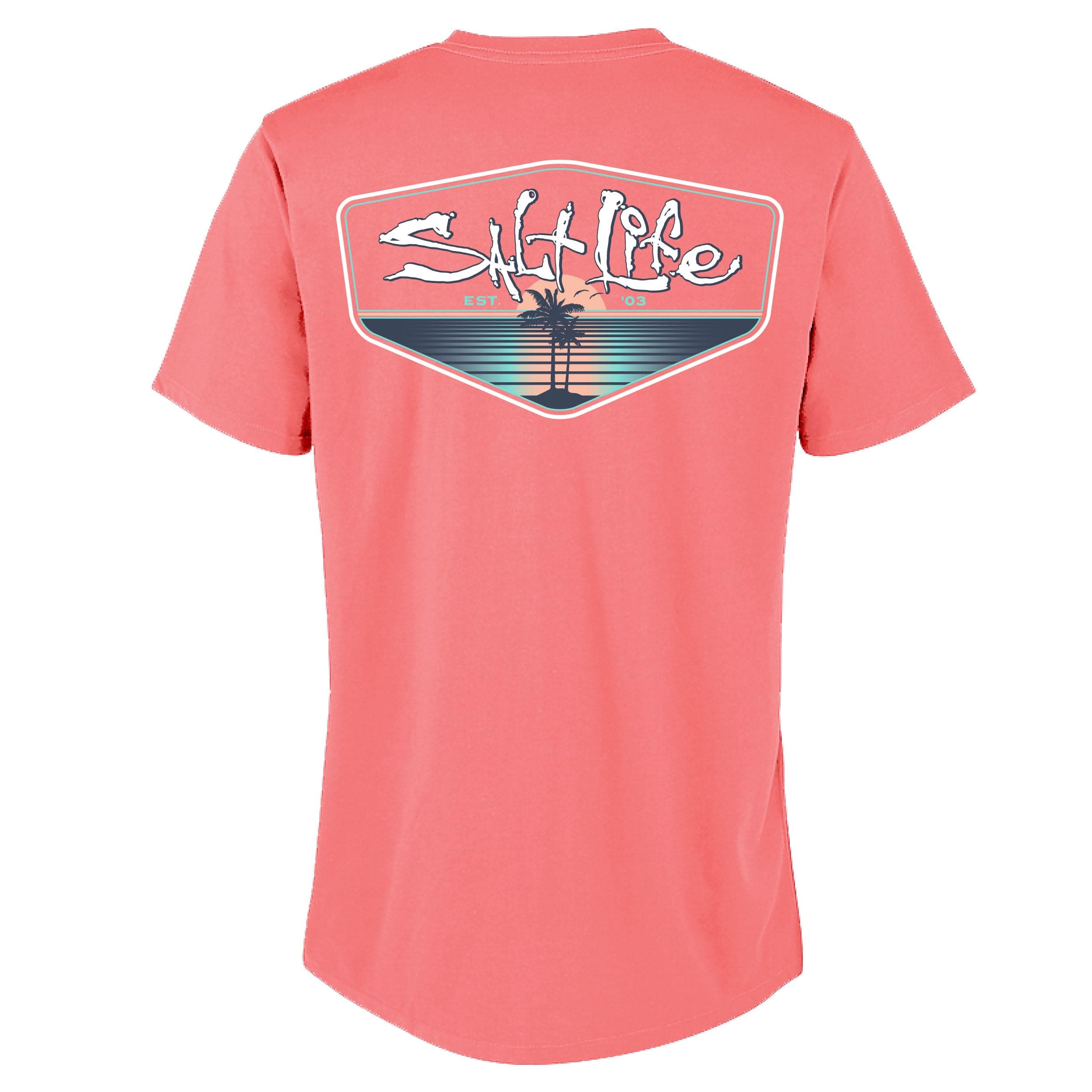 Salt Life Women's V-Neck Short Sleeve Tee For Casual Wear
| Salt Life Women's Private Island V-Neck Short Sleeve Tee Fo