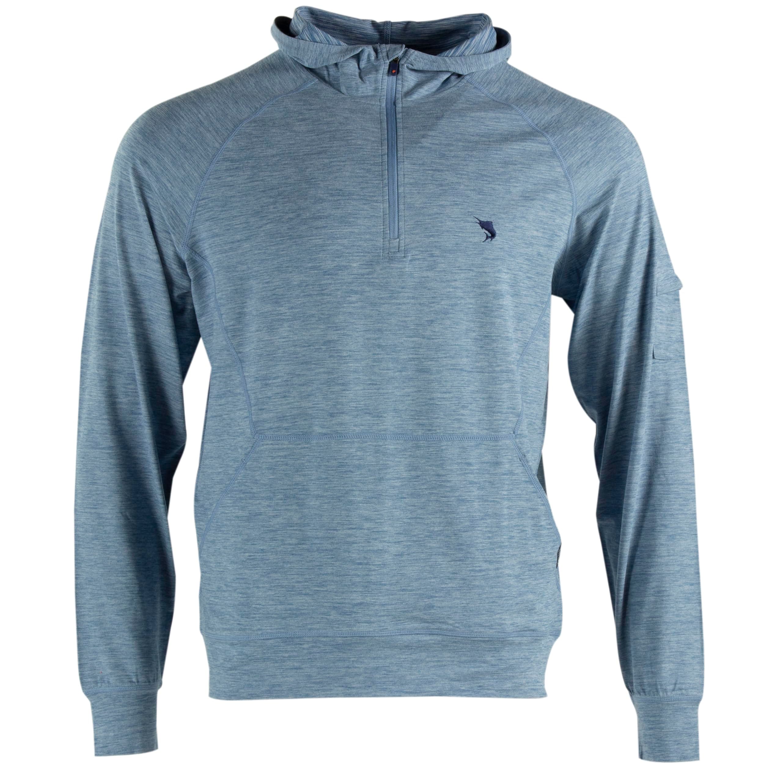 Salt Life Men's Endurance Long Sleeve Performance Hoodie for Active Men in Hot Weather Sports
