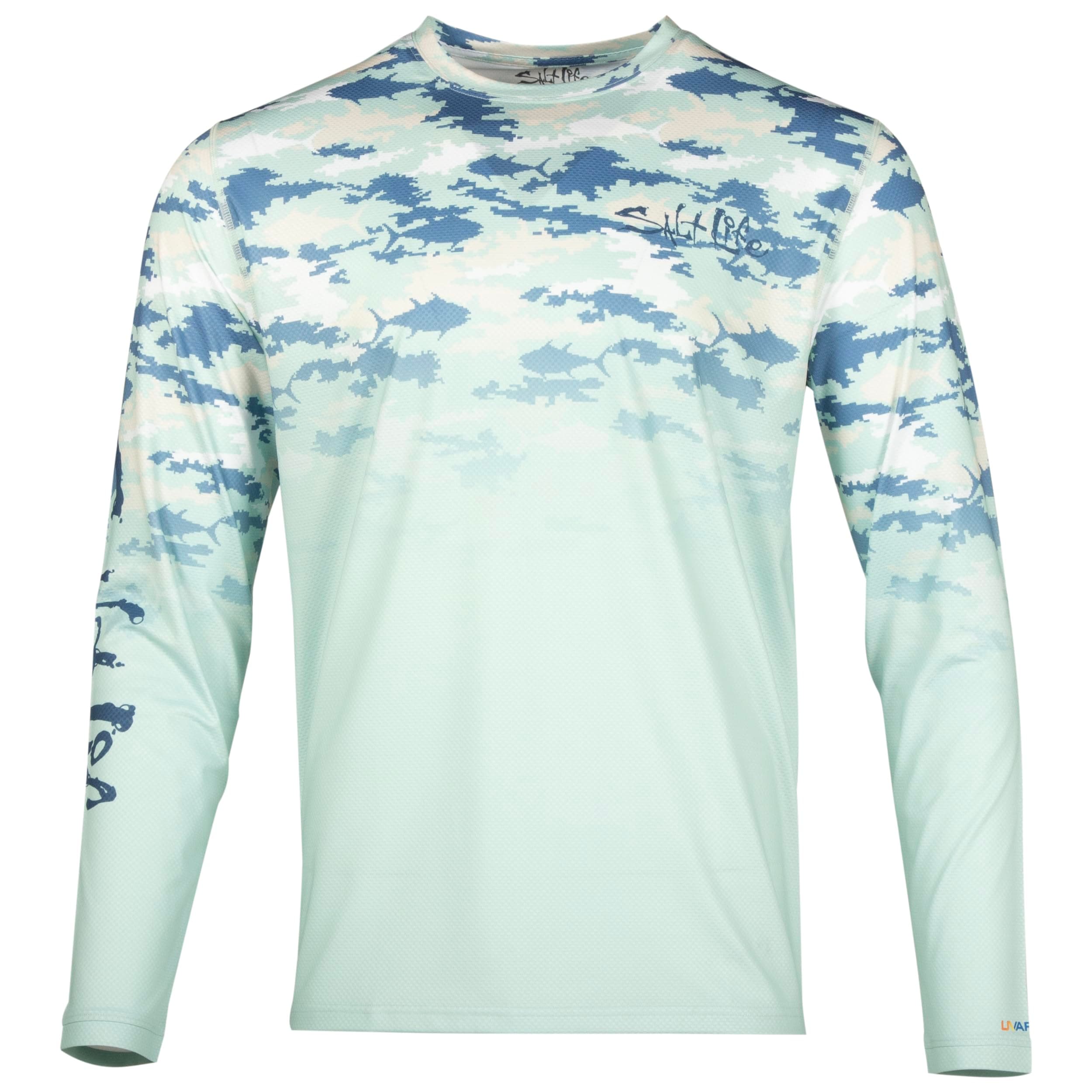 Salt Life Men's Performance Long Sleeve Tee for Aquatic Activities Top Sellers