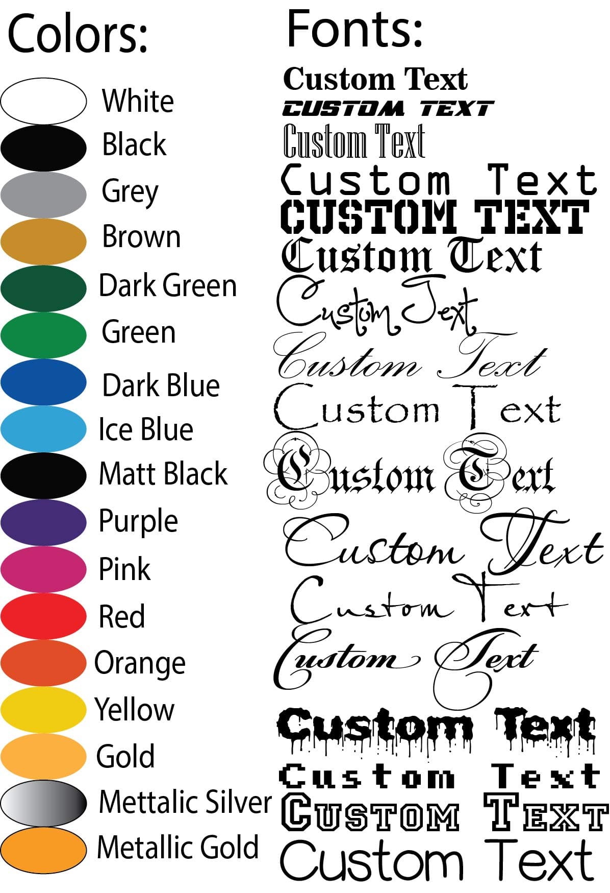 Personalized Name Custom Vinyl Sticker Car Window Decal - JDM Automotive Vinyl Lettering
| Custom Vinyl Sticker Boat Wi