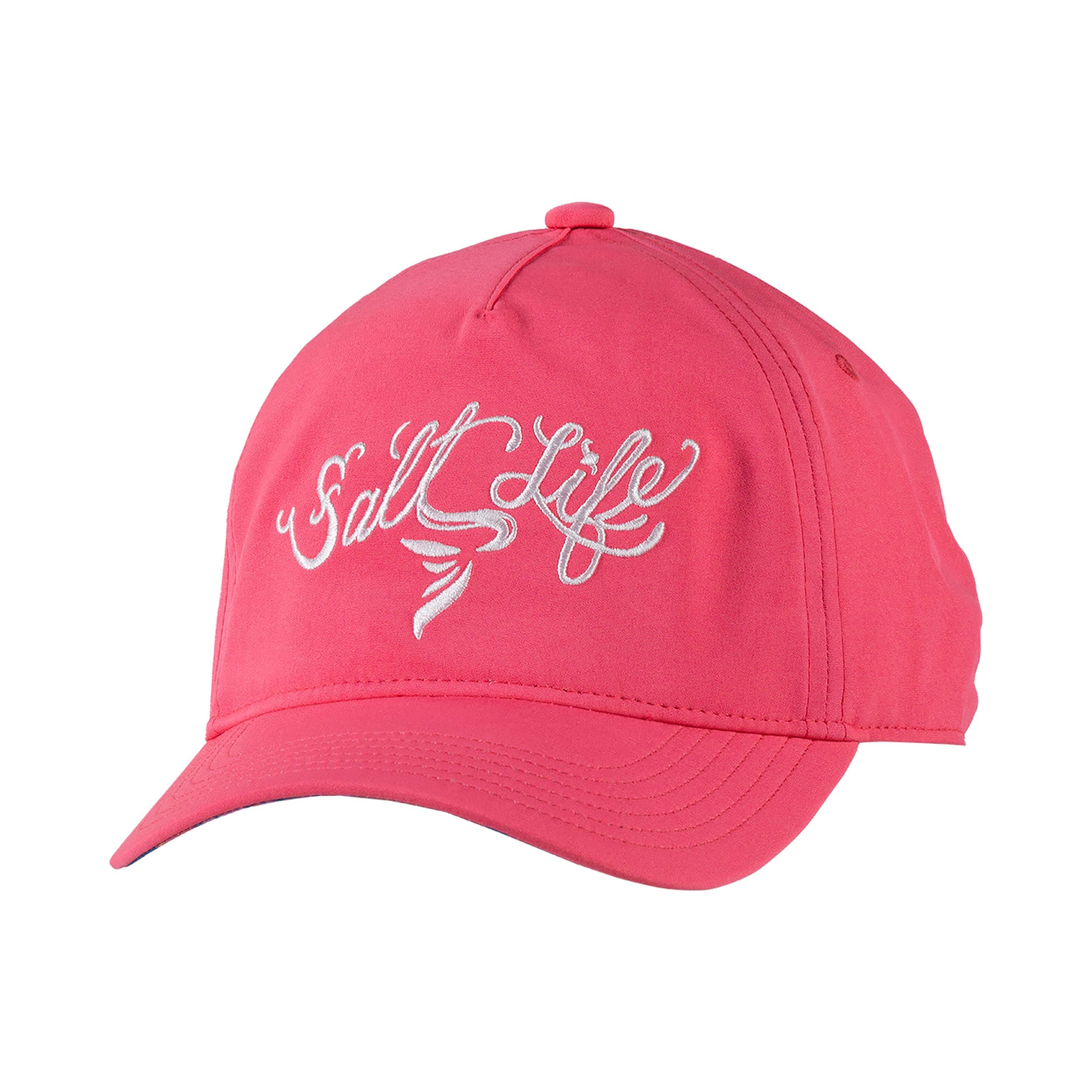 Salt Life Girls' SALTY MERMAID YOUTH HAT - Fashionable Summer Beach Hat for Girls | Wide Brim Protection | Youth Size 21