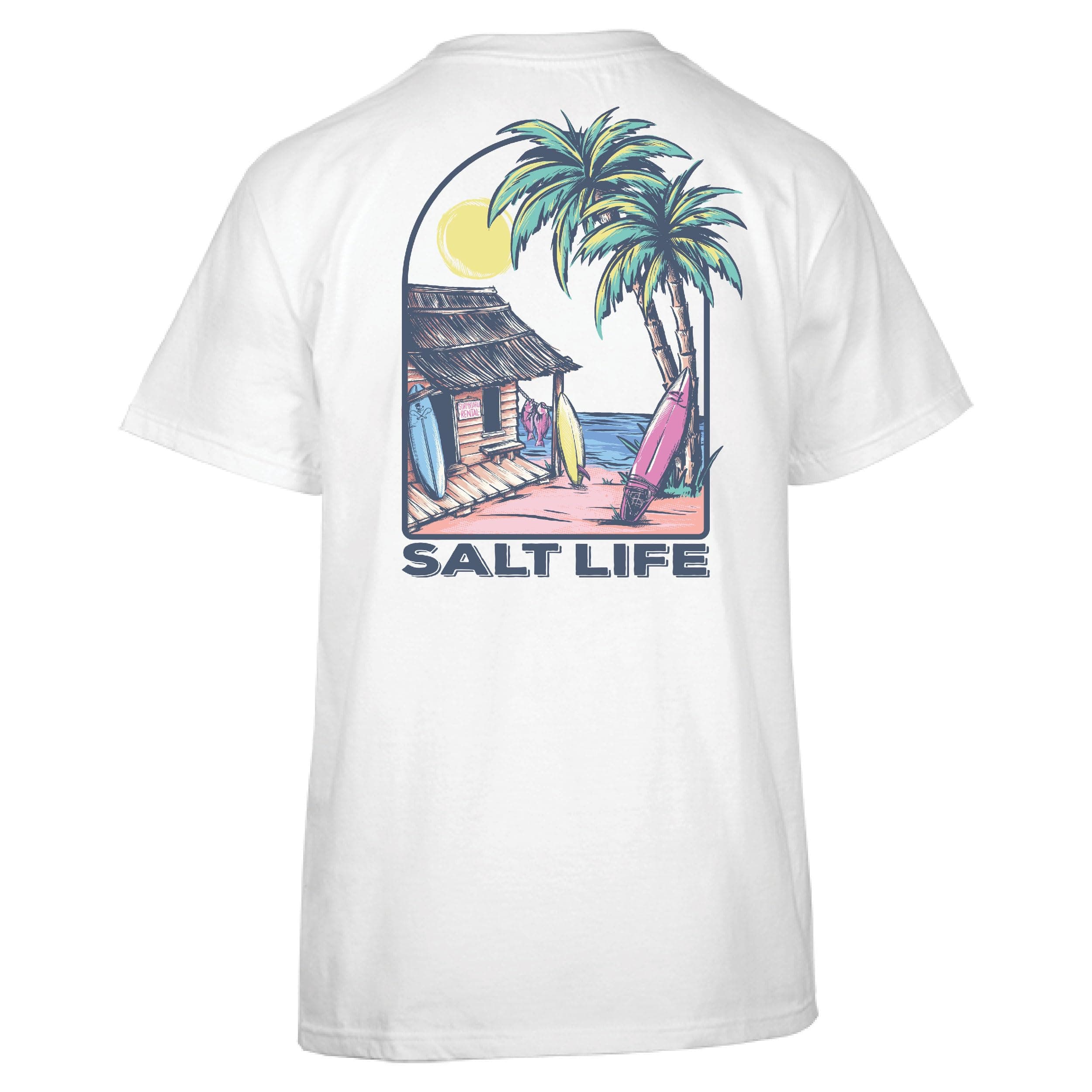 Salt Life Women's Boardroom Casual Tee Feminine Style Versatile Design Multiple Sizes Available Office Chic