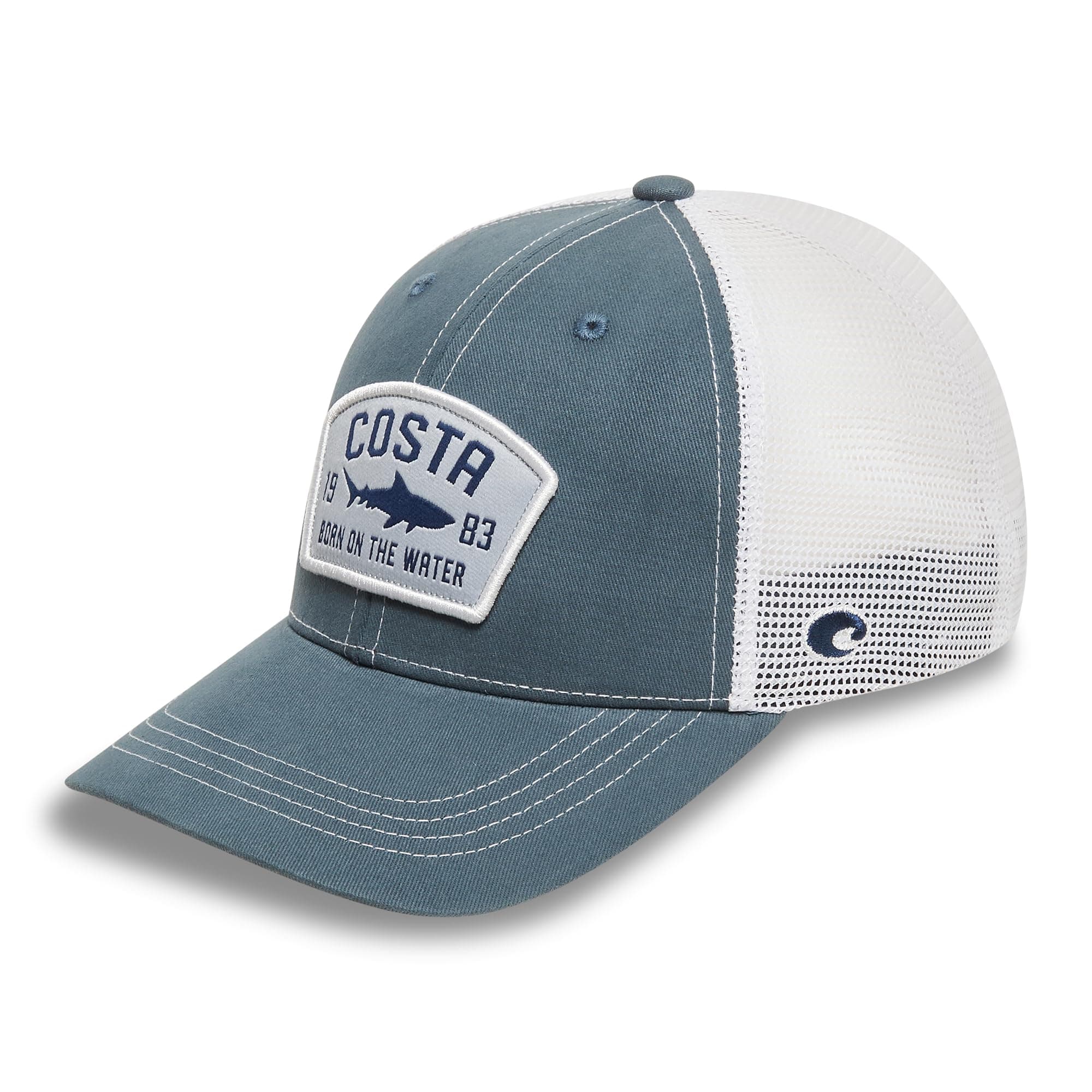 Costa Del Mar Mens Chatham Trucker Hat + Sun Protection + Outdoor Activities + Sturdy Construction + Wide Fit + UV Prote