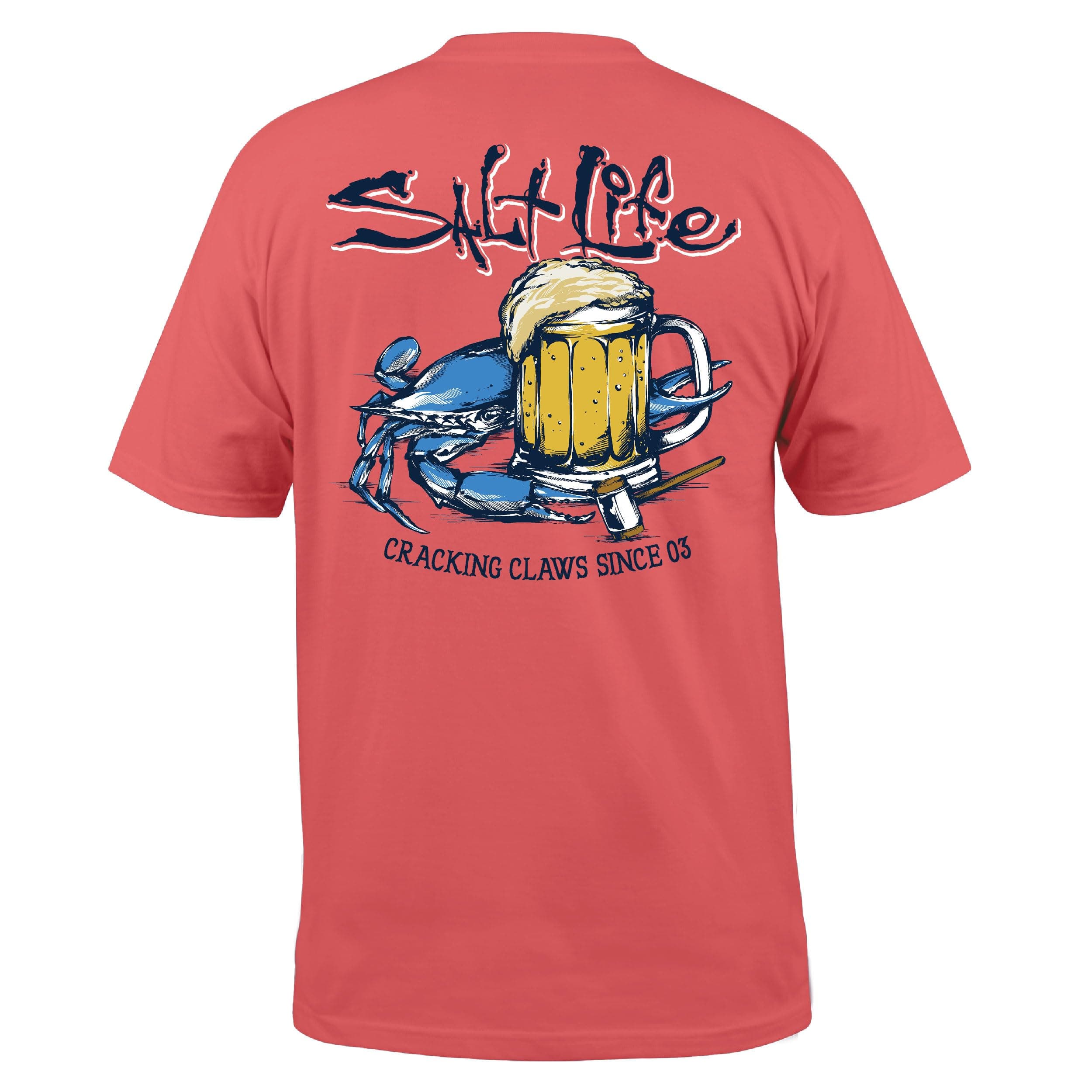 Salt Life Men's Comfortable Short Sleeve Tee for Casual Summer Wear