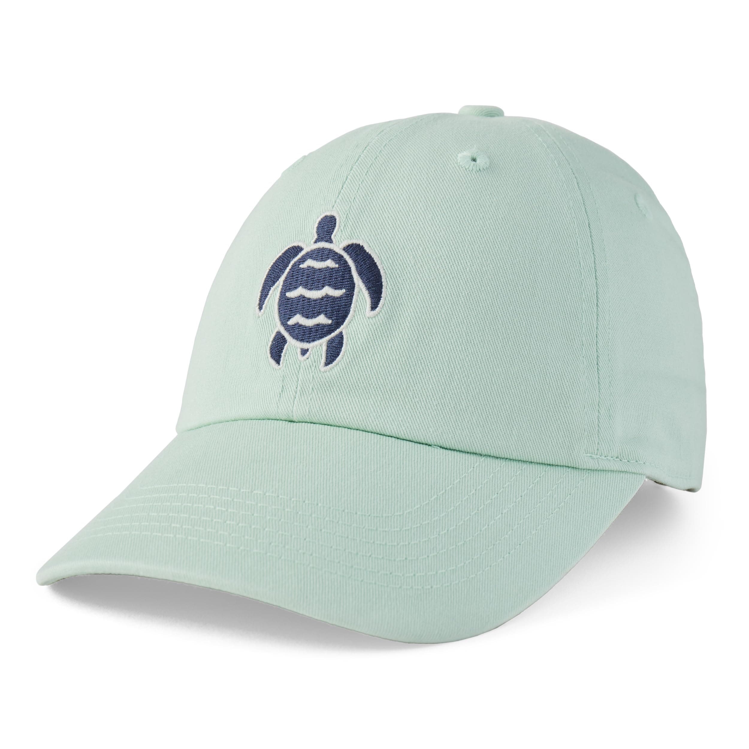 Life is Good Positive Lifestyle Turtle Chill Cap - Sage Green - One Size - Unlimited Sun Protection - Versatile Summer A