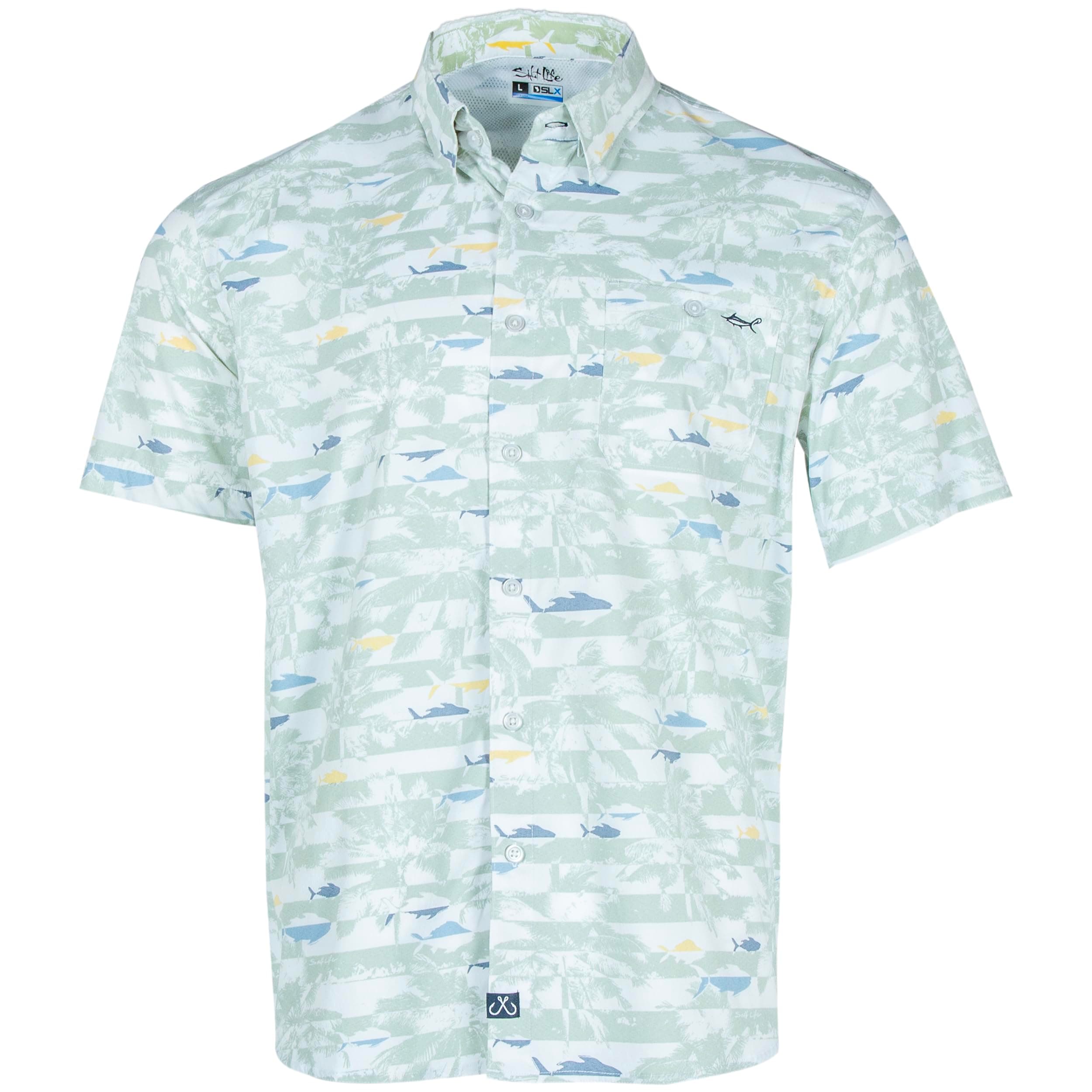 Salt Life Men's Sun Protection Woven Short Sleeve Performance Tee
| Salt Life Men's Comfortable Breathable Woven Short