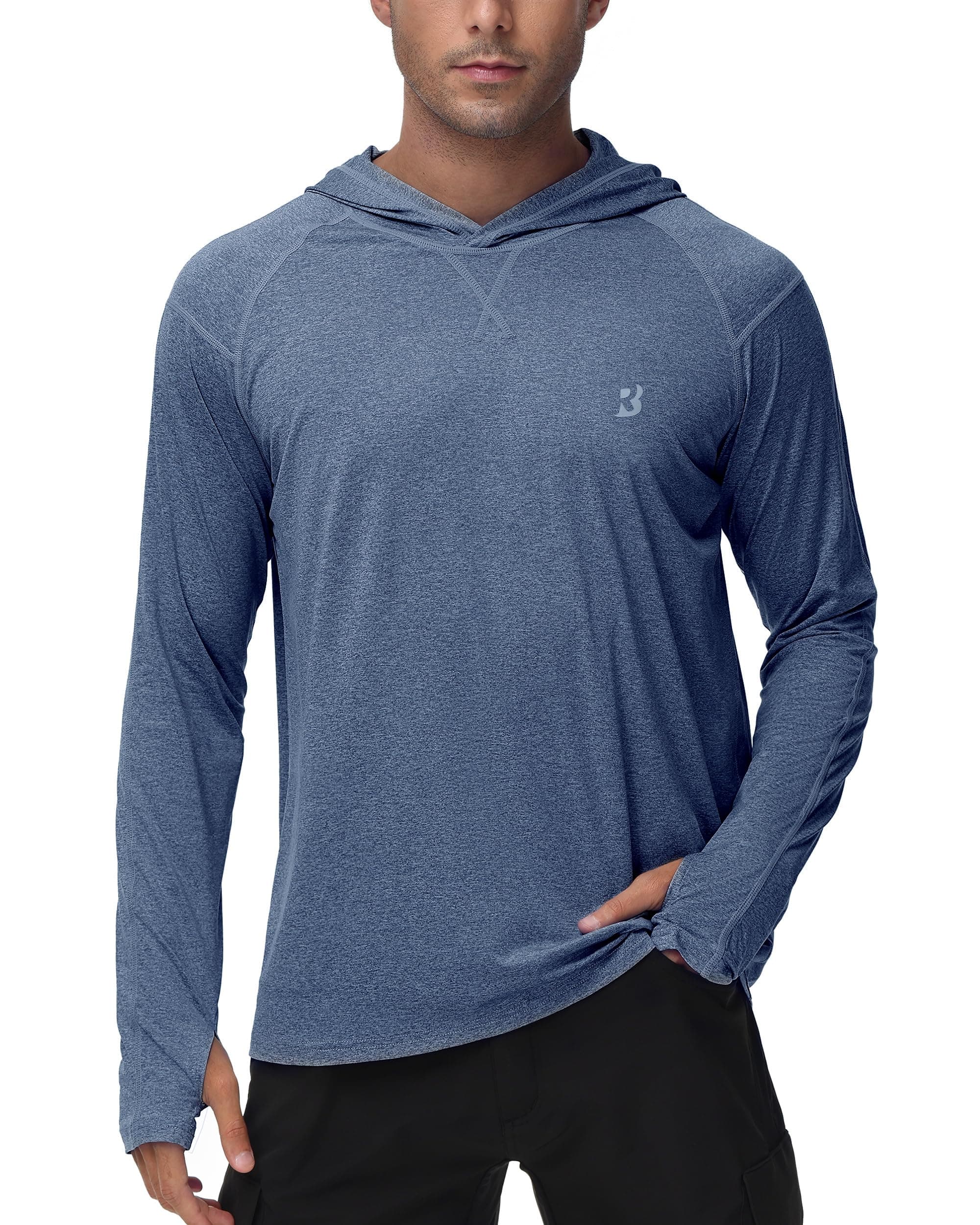 UPF 50+ Mens Fishing Shirts for Hiking and Running
| UV Sun Hoodie Long Sleeve Shirts for Fishing and Swimming
| Global