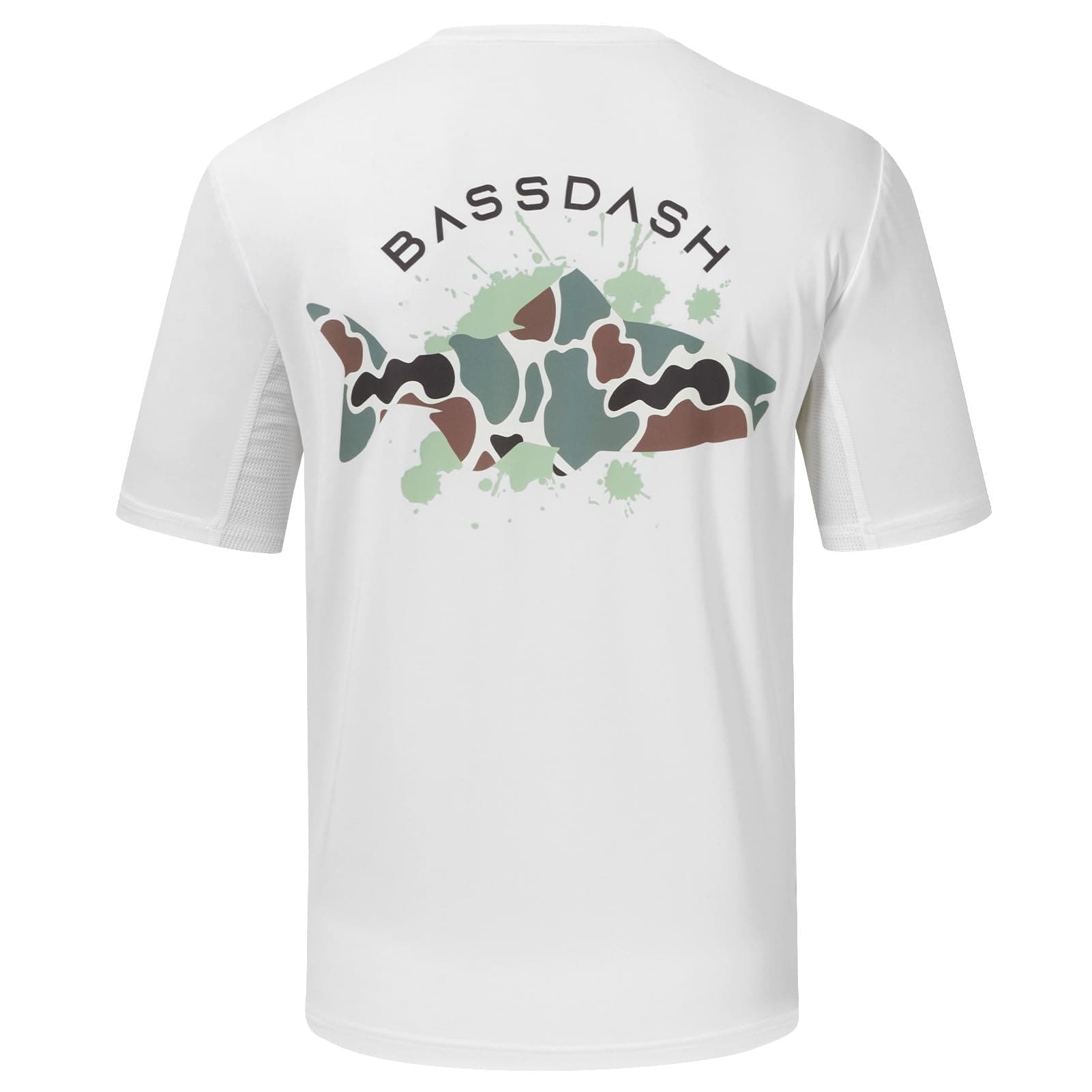 Men's BASSDASH Graphic T-Shirts Short Sleeve Fishing Shirt UPF 50+ Moisture Wicking UV Sun Protection
| Men's BASSDASH