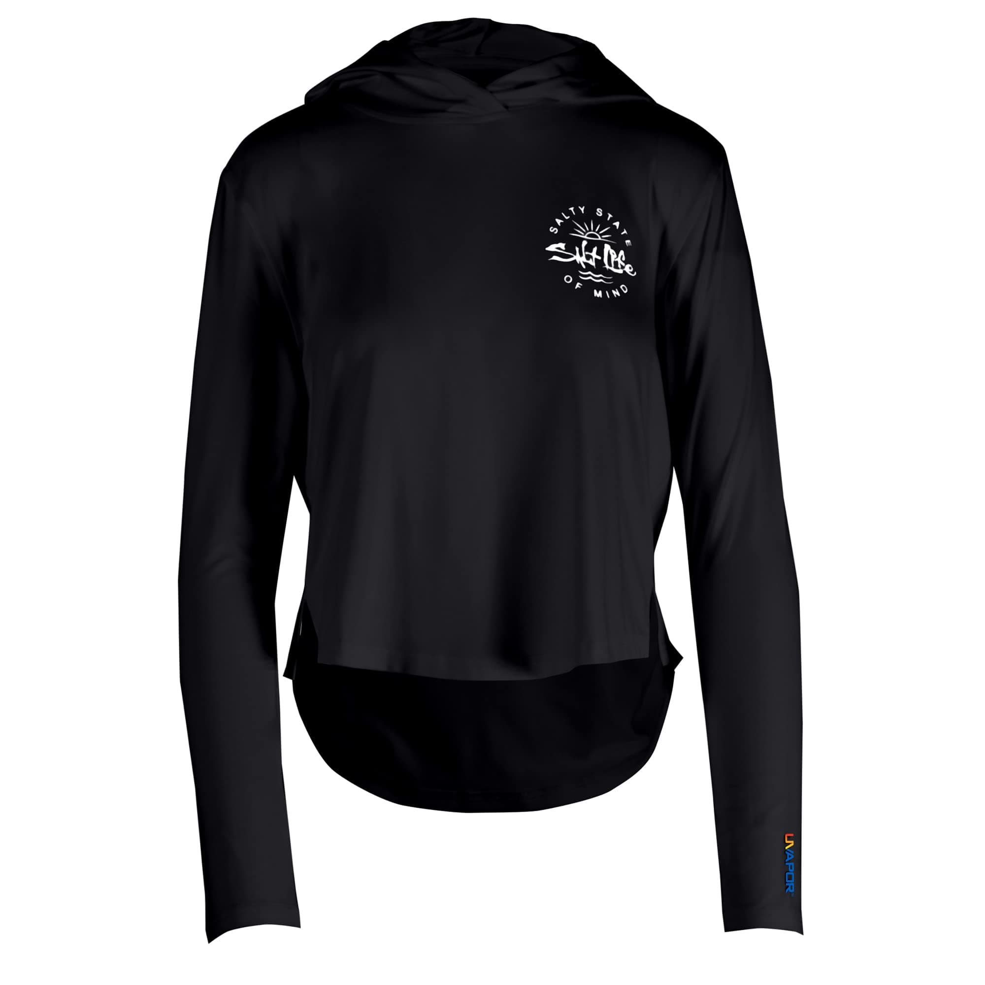 Salt Life Women's Lightweight Performance Cropped Hoodie for Summer Surfing
Salt Life Women's Seaglass Bay Cropped Hoodi