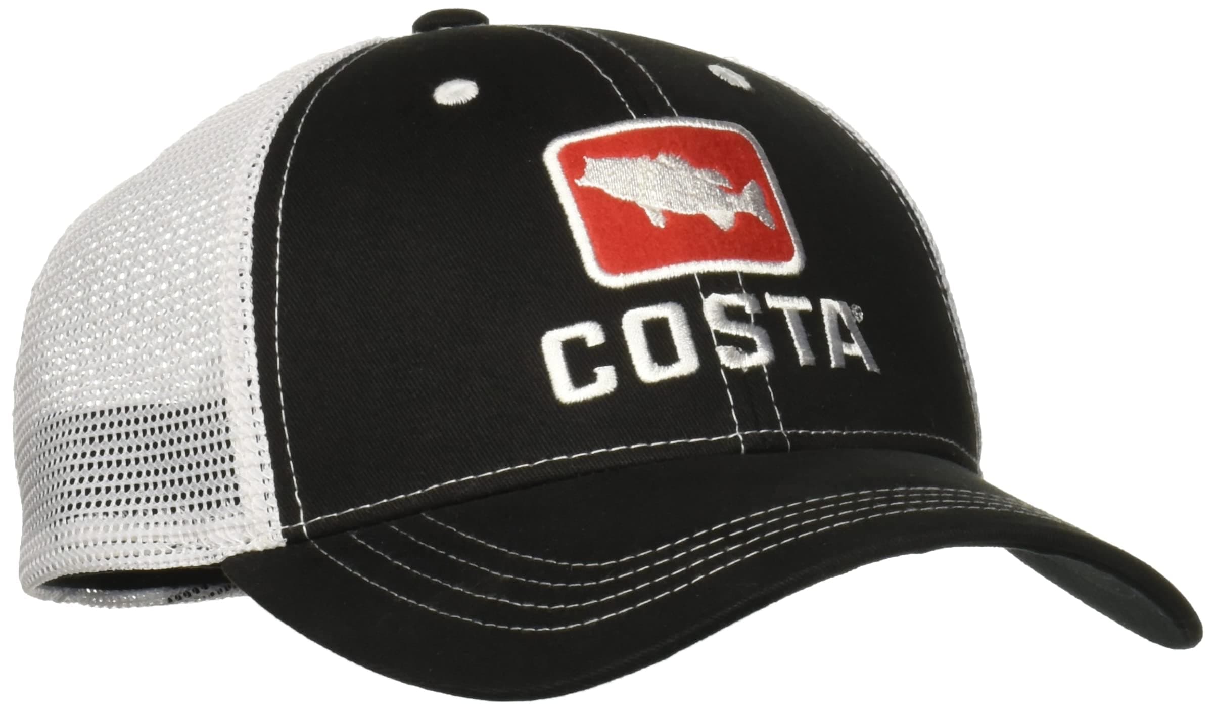 Costa Del Mar Tuna Trucker Hat for Men and Women with UV Protection and Adjustable Fit
| Costa Del Mar Tuna Trucker Hat