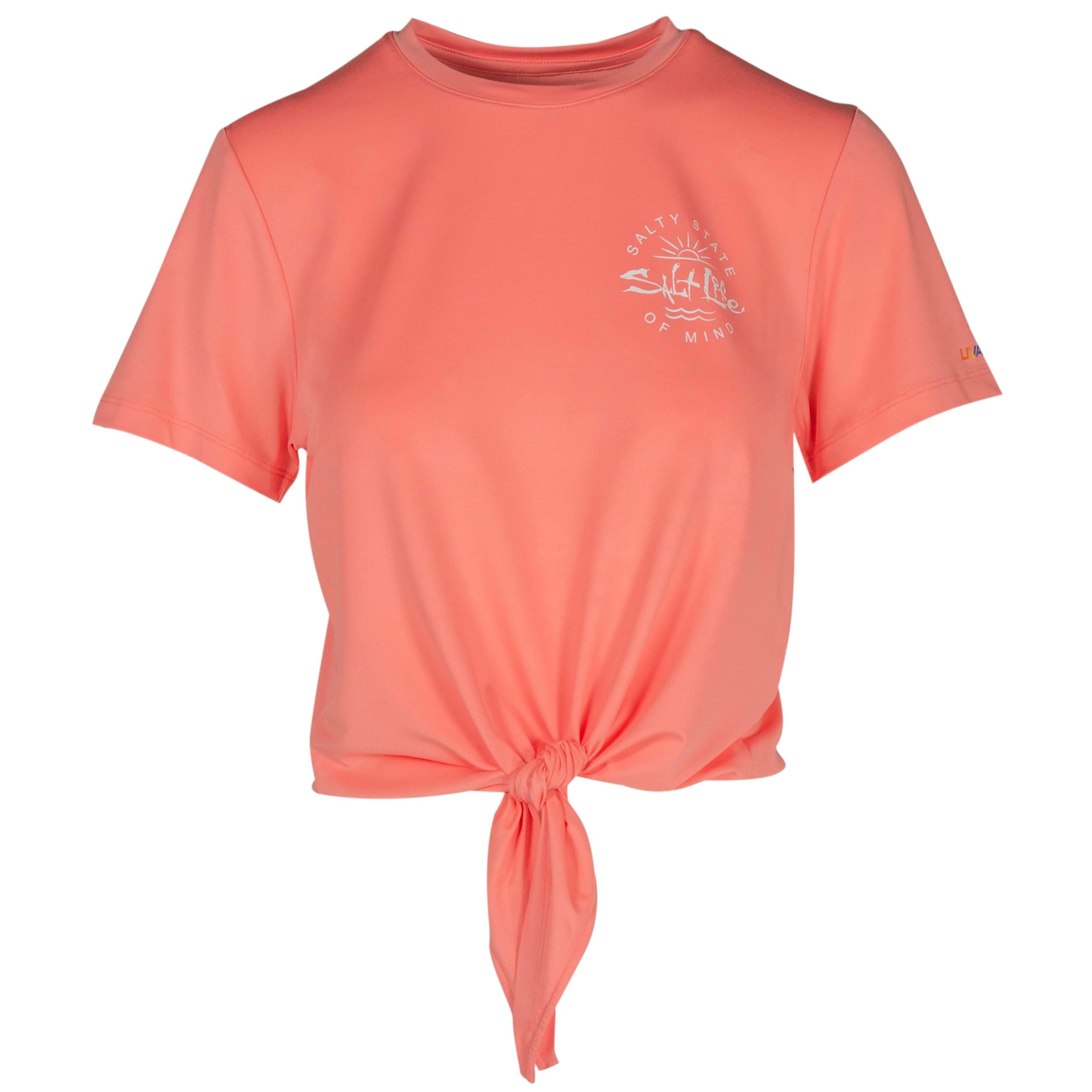 Salt Life Women's High Performane Crop Top for Outdoor Adventures Sun Protection