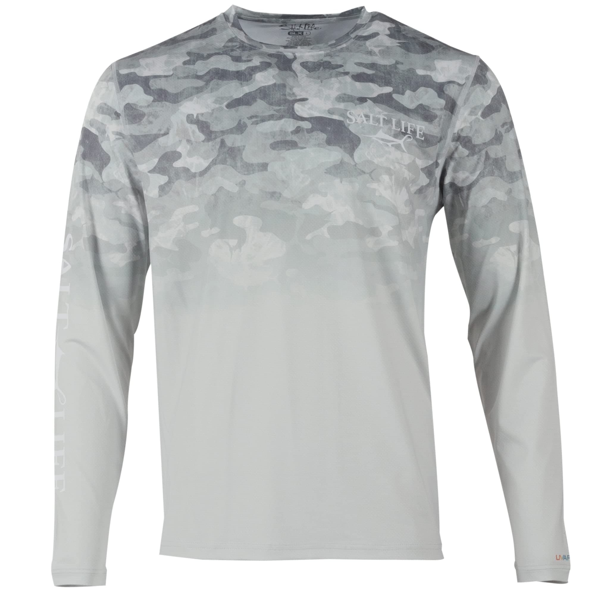 Salt Life Men's Performance Long Sleeve Shirt For Outdoor Activities Breathable Mesh Design