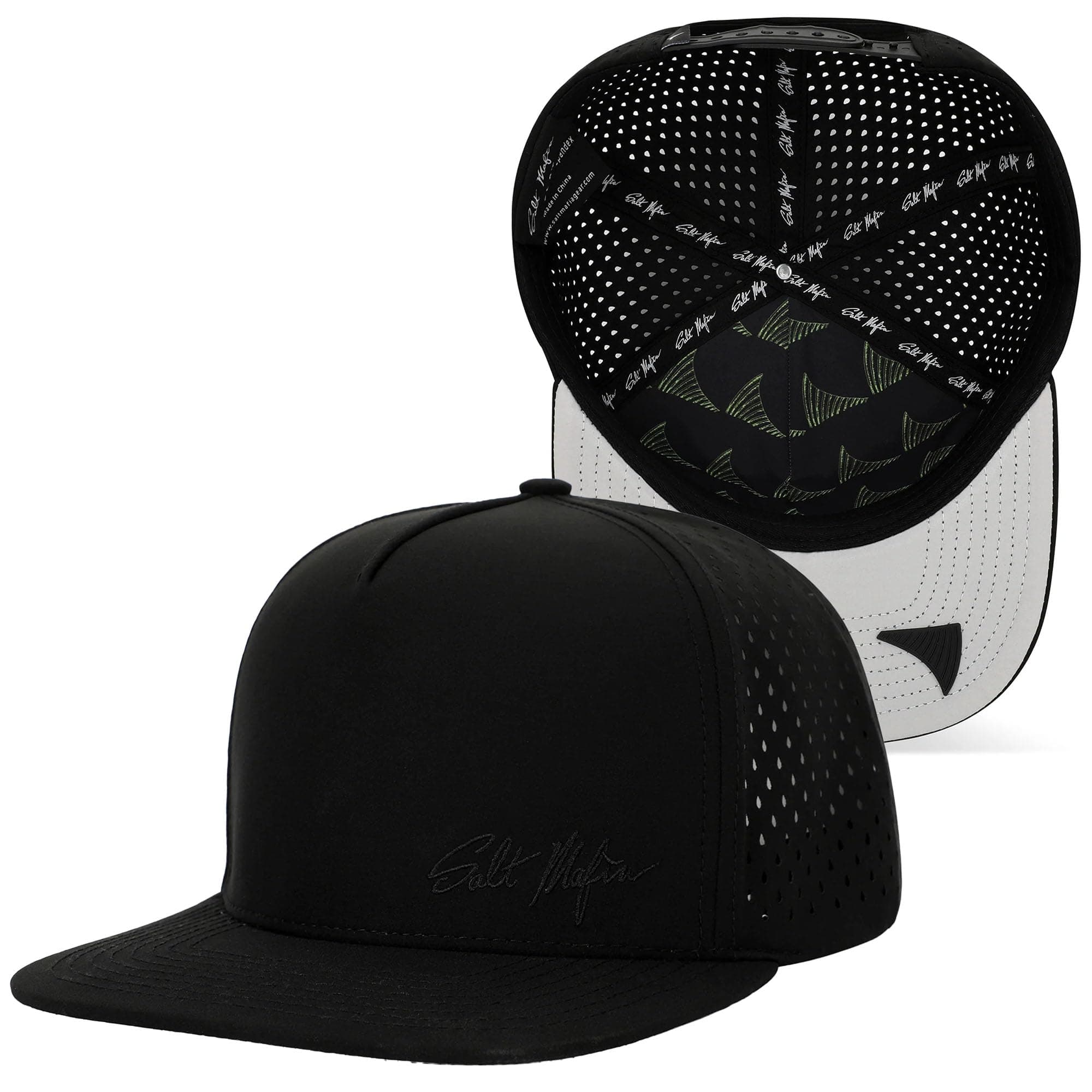 Salt Mafia Performance Waterproof Snapback Hat for Men - Surf and Outdoor Adventures