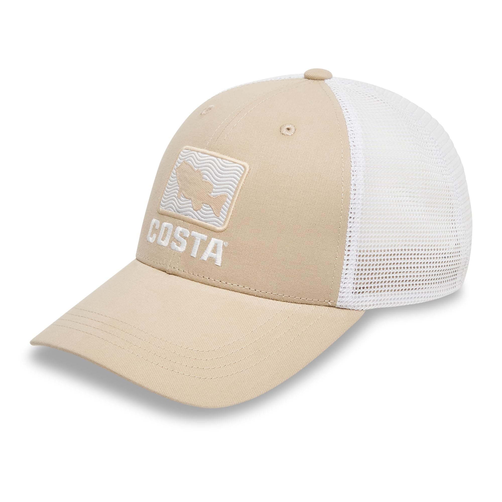 Costa Del Mar Unisex Adult Sunglasses - Bass Waves Trucker Style