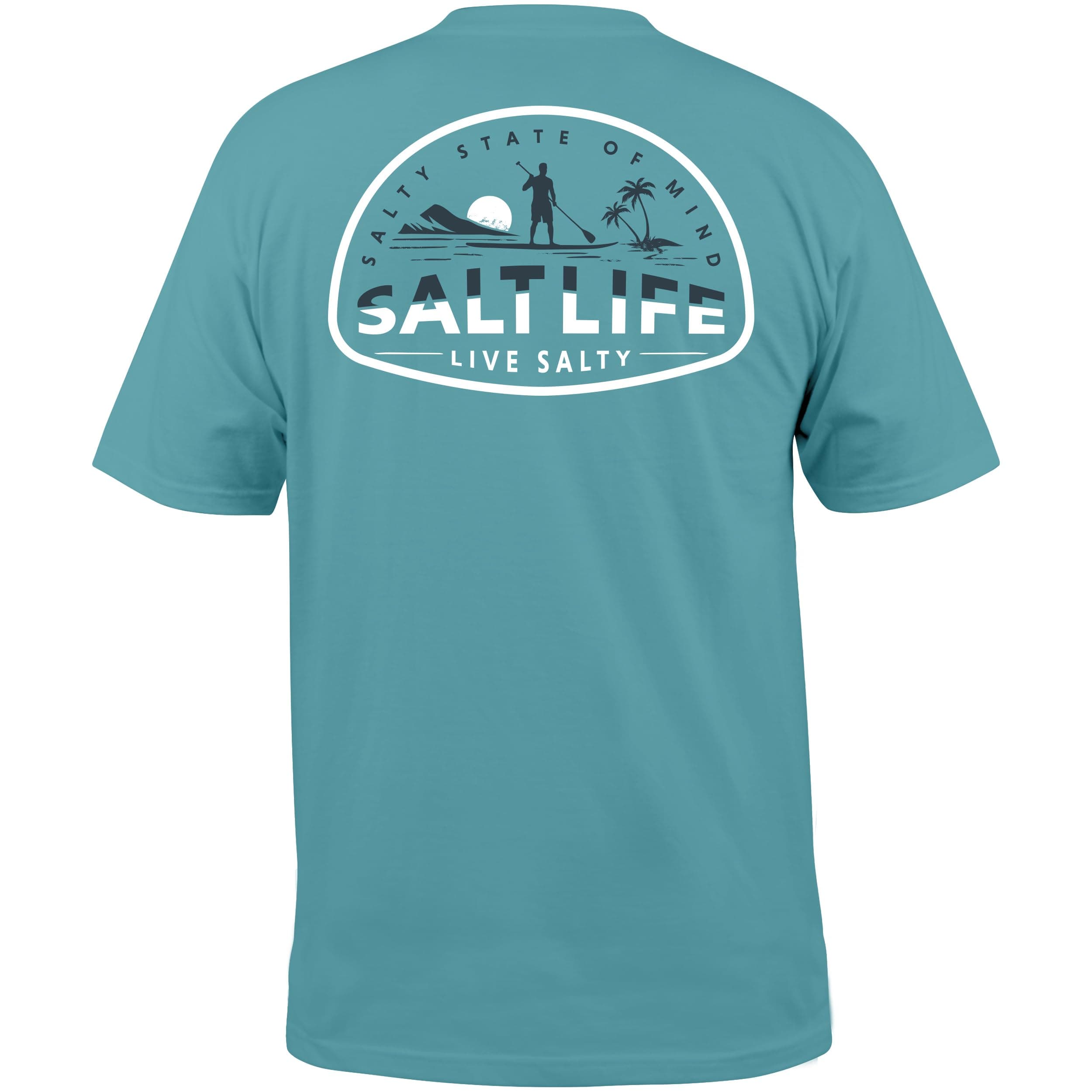 Salt Life Men's Island Sport Style Short Sleeve Tee for Outdoor Adventures
| Salt Life Men's Comfortable Island Sport S