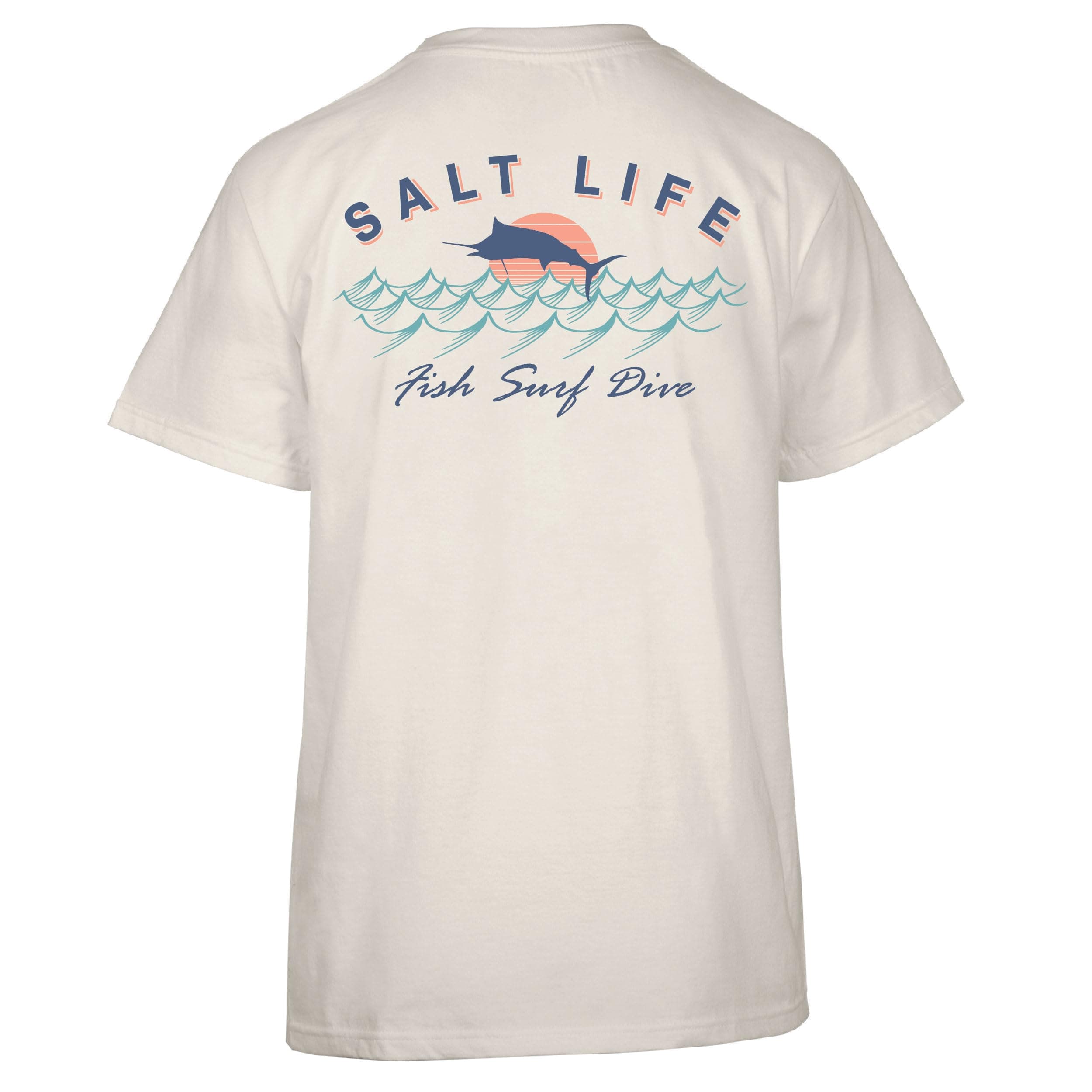 Salt Life Women's Sunset Jumpers Short Sleeve Tee for Casual Summer Wear