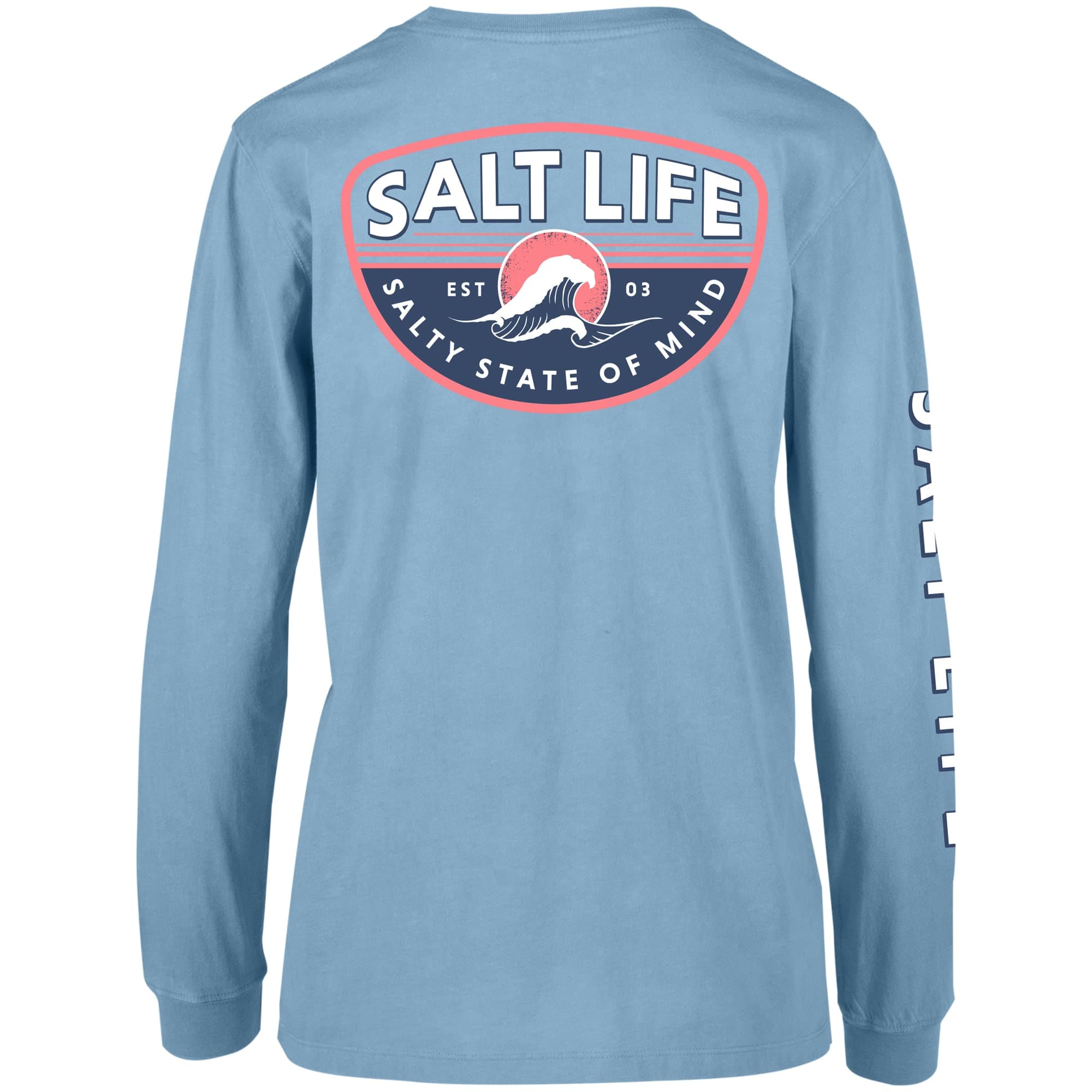 Salt Life Men's Comfortable Long Sleeve Boyfriend Tee for Casual Wear