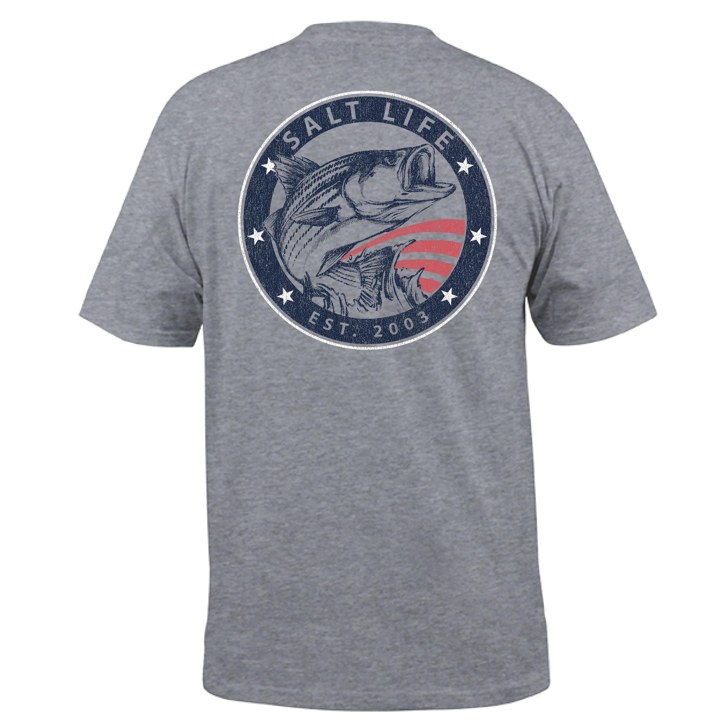 Salt Life Men's Fashionable Short Sleeve Tee For Summer Outdoor Activities Comfortable And Stylish