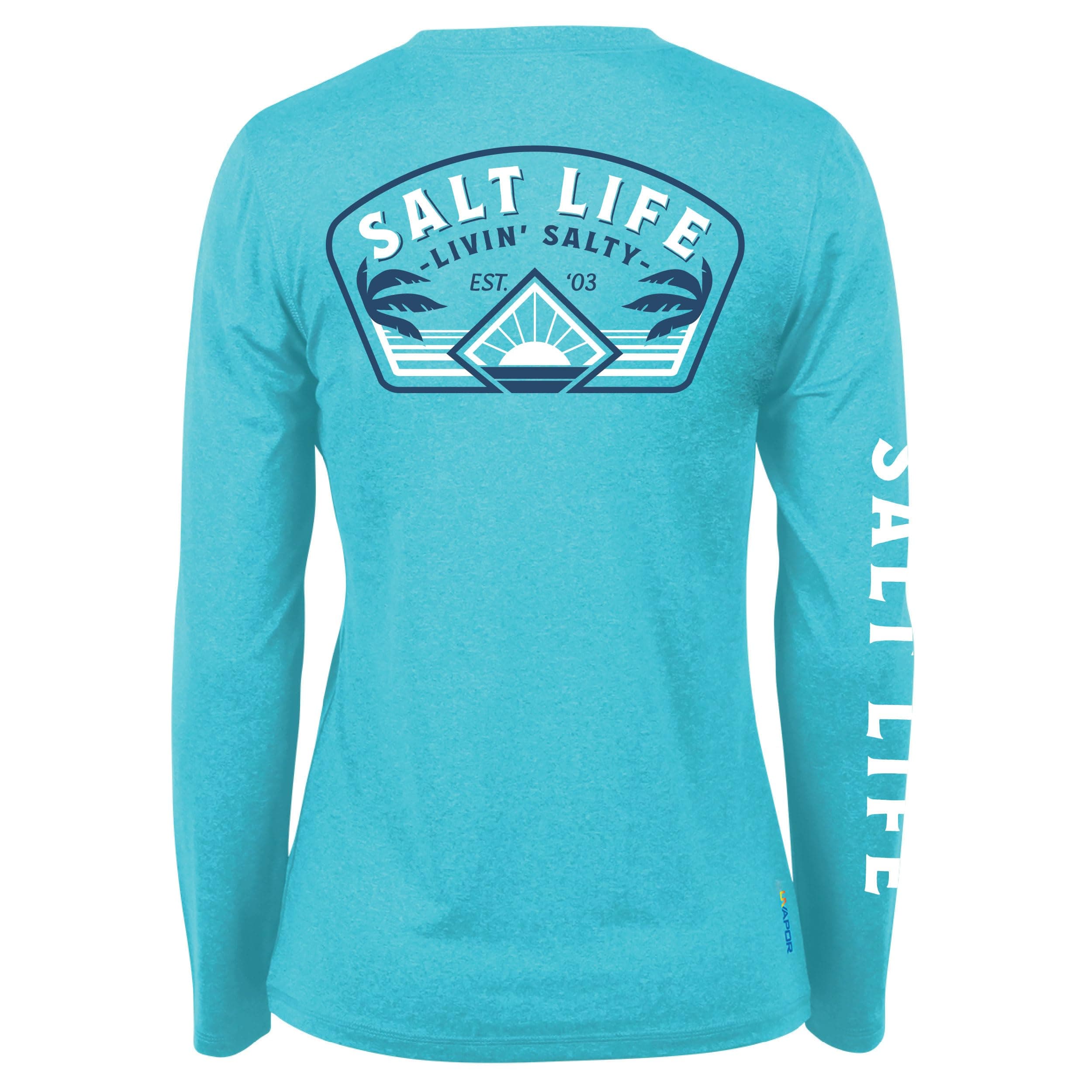 Salt Life Women's Sunlit Long Sleeve Performance Tee + Attributes + Usage Scenes + Selling Points + Specifications + Hot