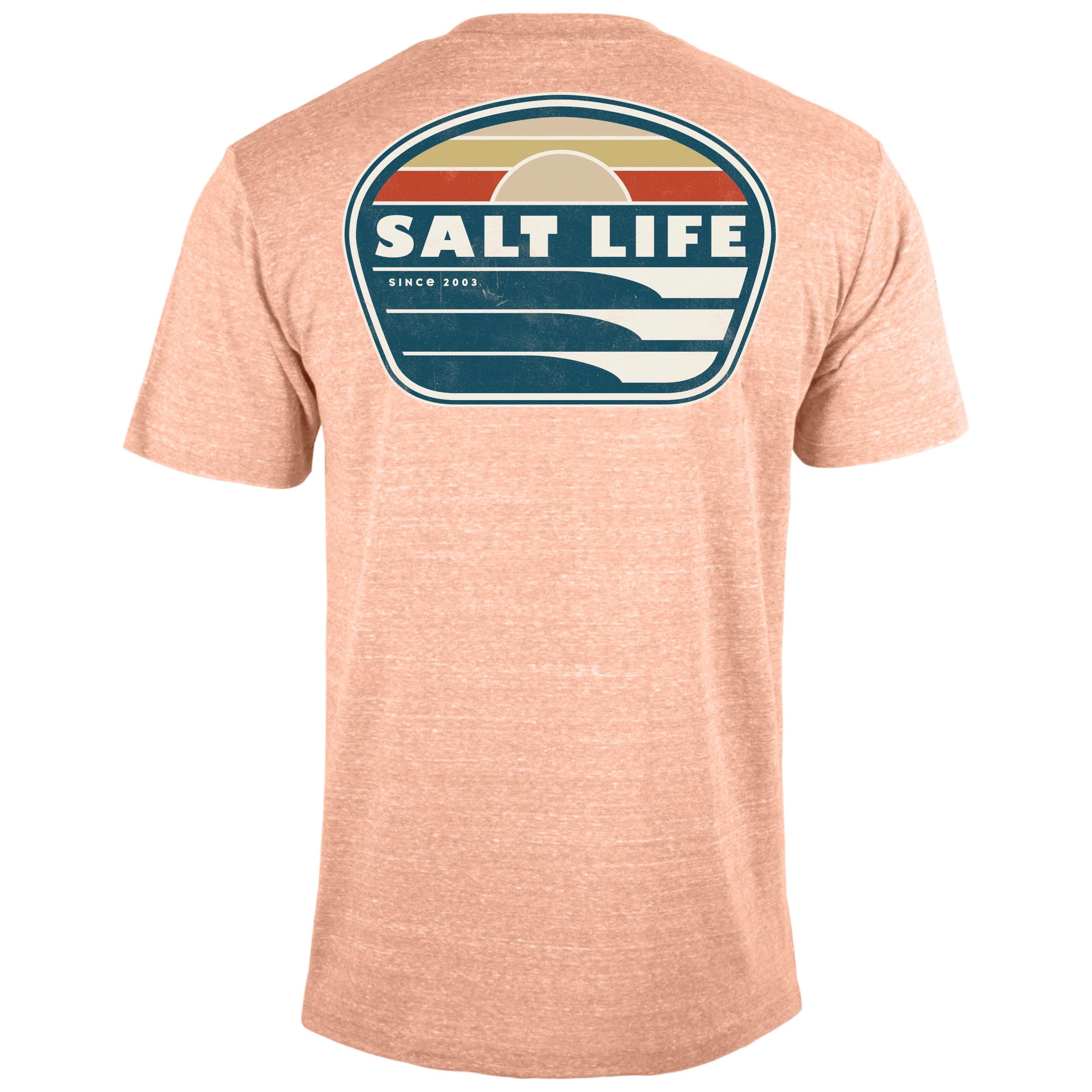 Salt Life Men's Breaker Short Sleeve Tee - Comfortable Casual Wear for Men - Beach and Casual Occasions - Soft Cotton Bl