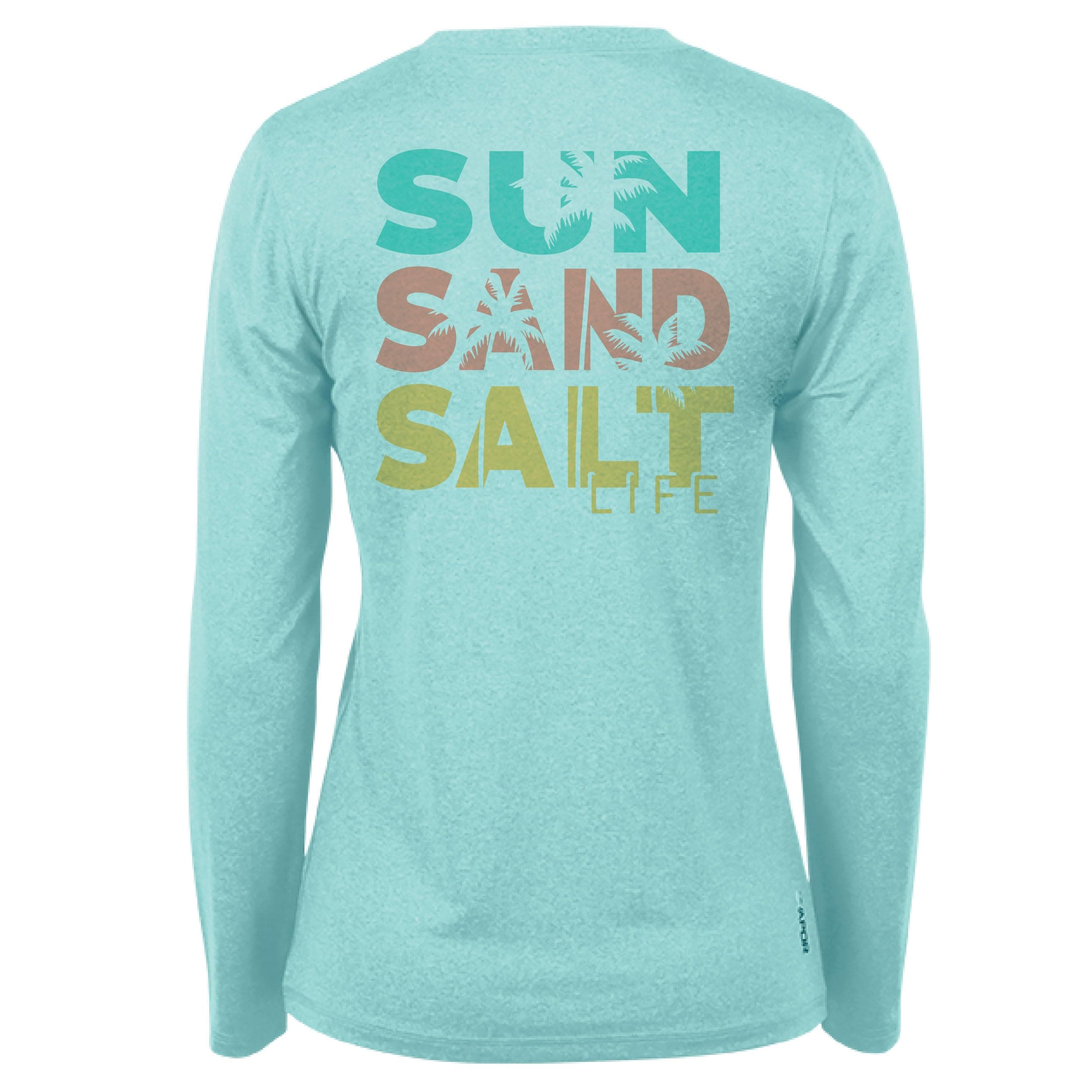 Salt Life Women's Sun Protection Long Sleeve Performance Tee for Outdoor Adventures