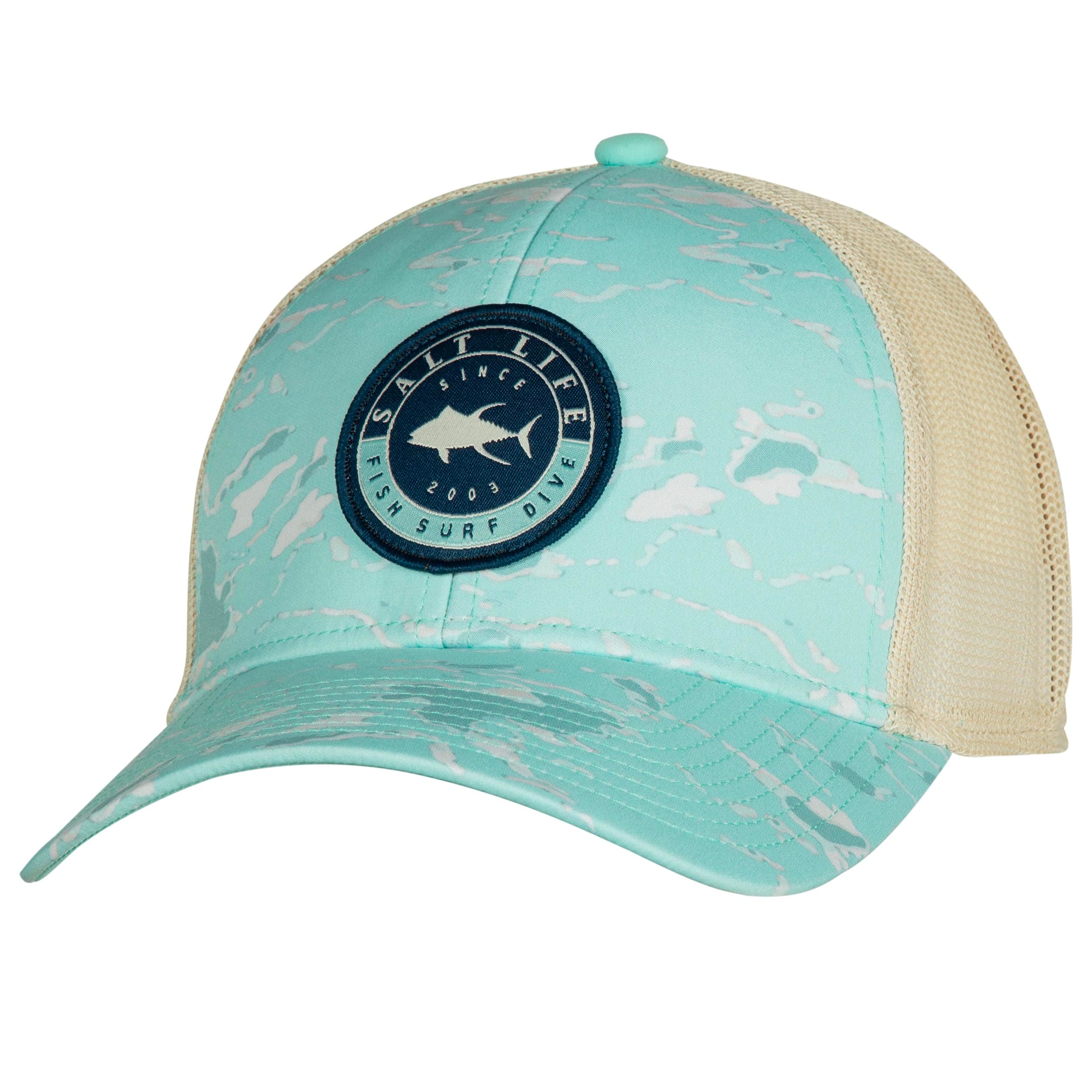 Salt Life Men's Tactical Camo Hat + Core Keyword + Attribute + Target Audience + Usage Scenario + Feature + Specificatio