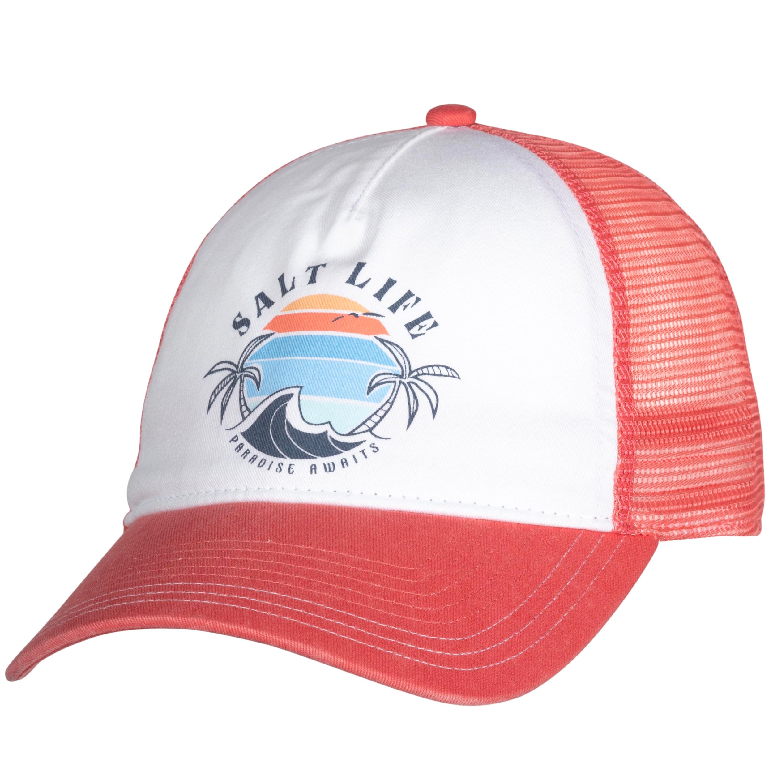 Salt Life Women's Summer Hat UV Protection Lightweight Breathable Beach Hat