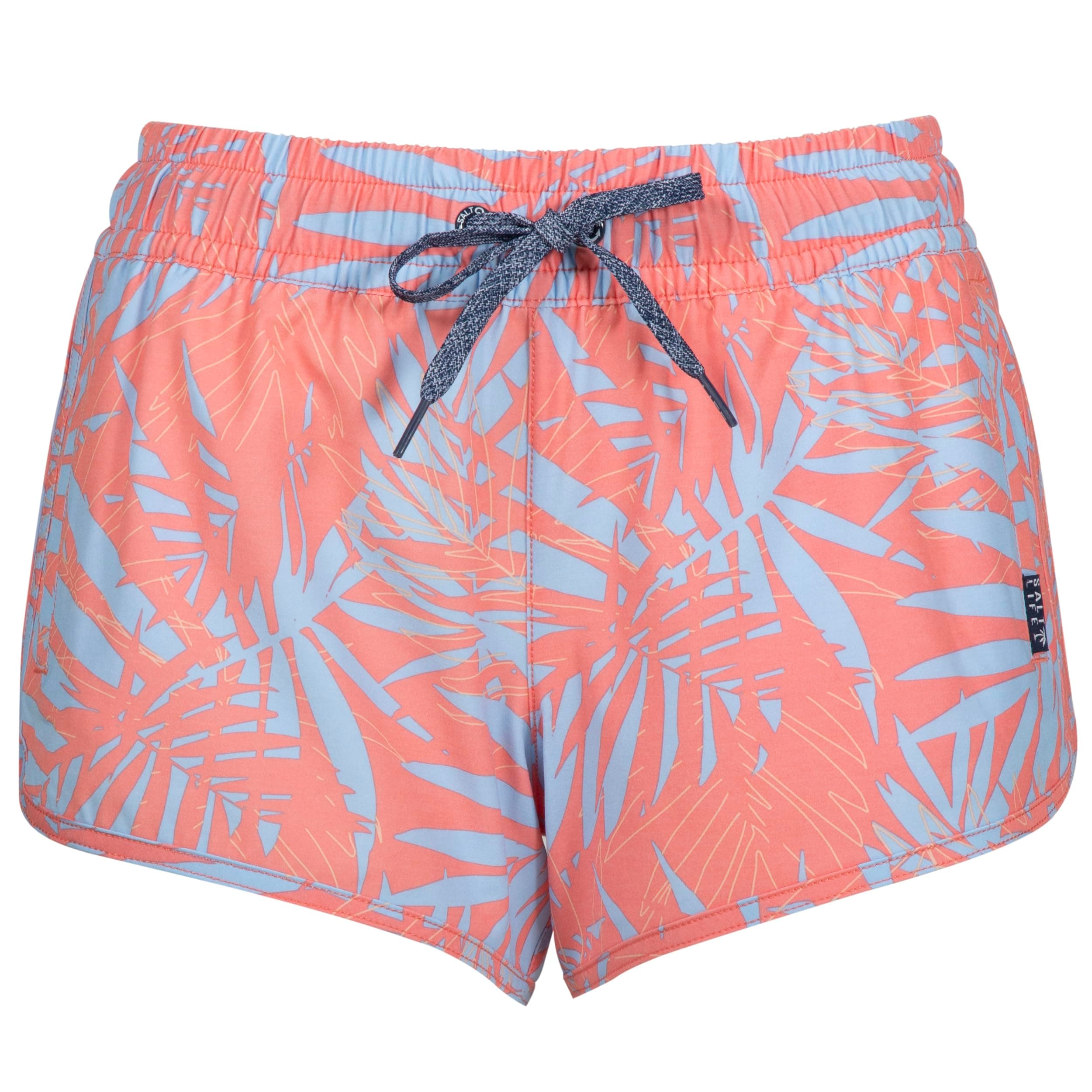 Salt Life Women's Jungle Vibes Boardshorts + Trendy + Beachgoers + Summer Beach + Comfortable Fit + 32"x30" + Versatile
