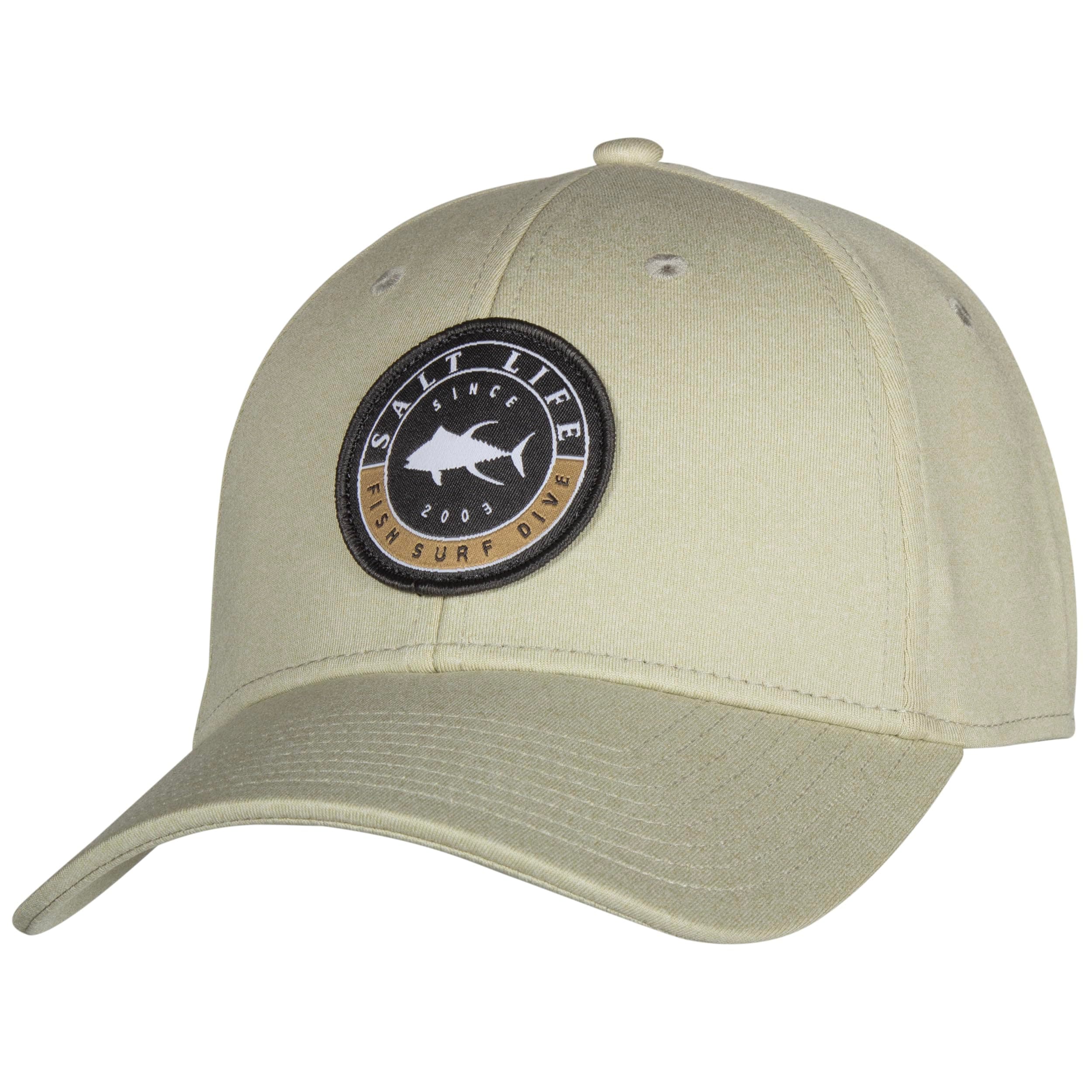 Salt Life Men's Wide Brim Cast Hat: Summer Protection, Outdoor Adventure, Stylish Beach Wear, UPF 50+, Adjustable Size,