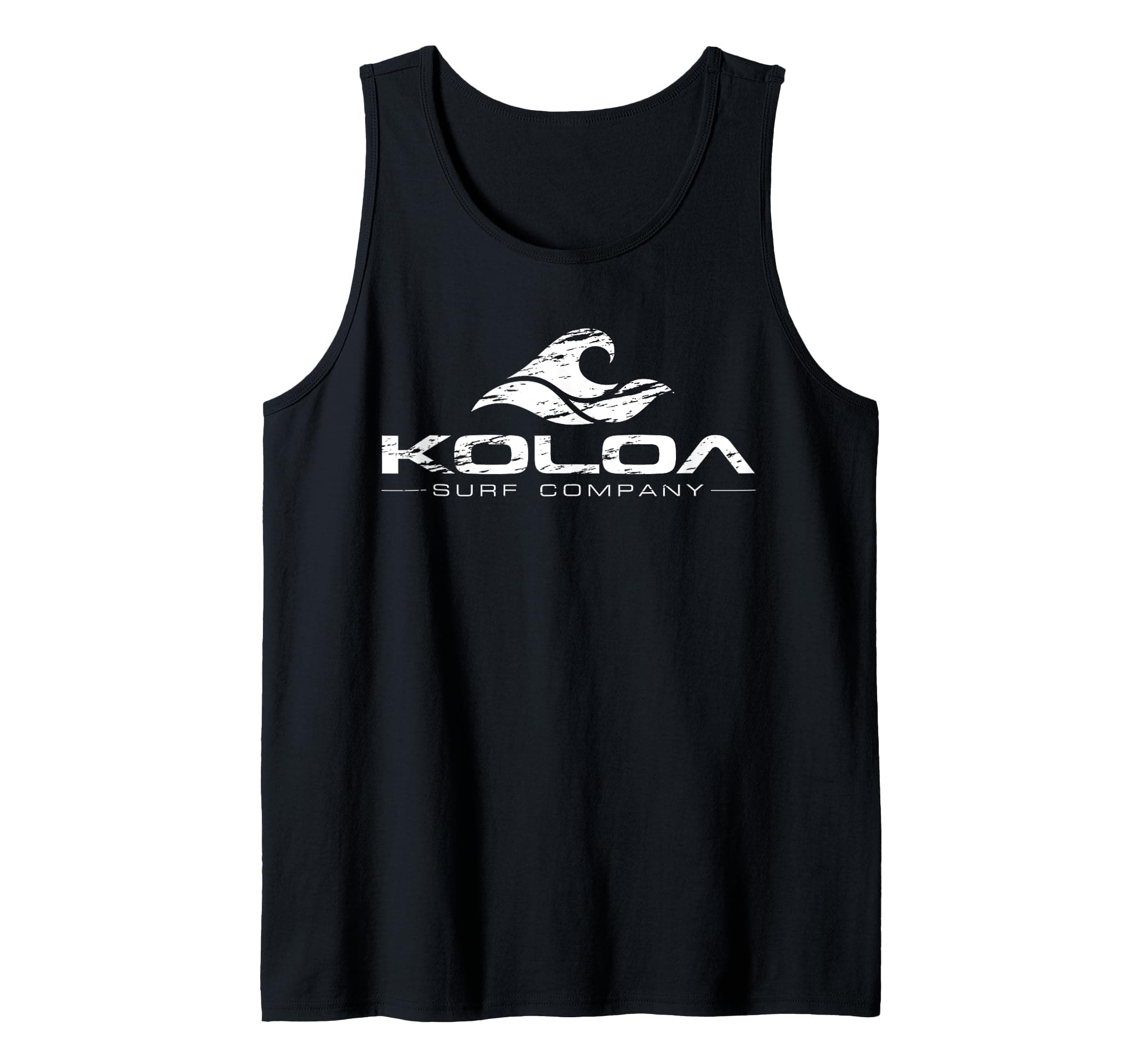 Koloa Surf Company Koloa Surf Vintage Wave Logo Lightweight Graphic Tank Top for Surfing and Casual Wear Stylish and Bre